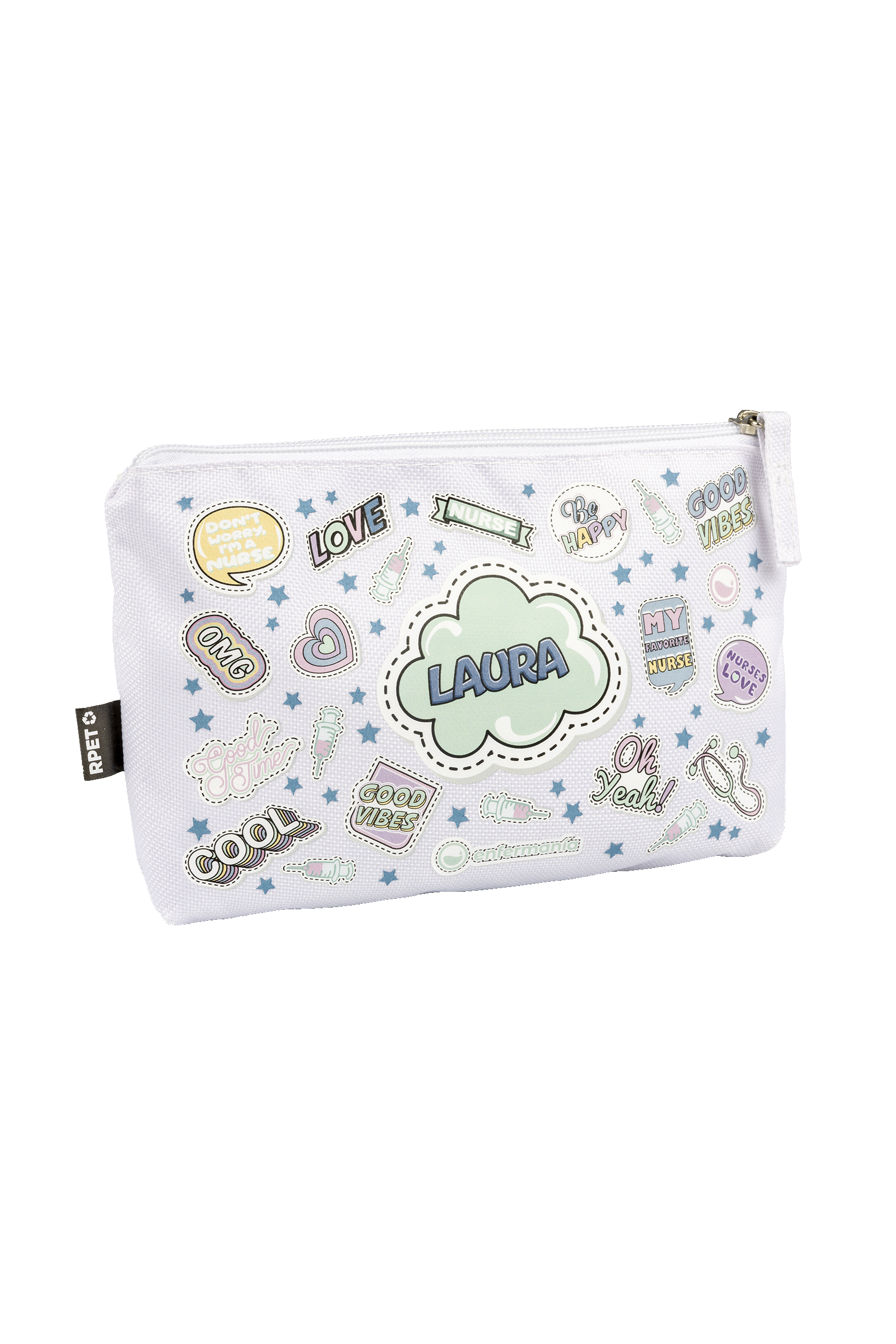 Enfermania Stickers Collection trousse personnalisable RPET