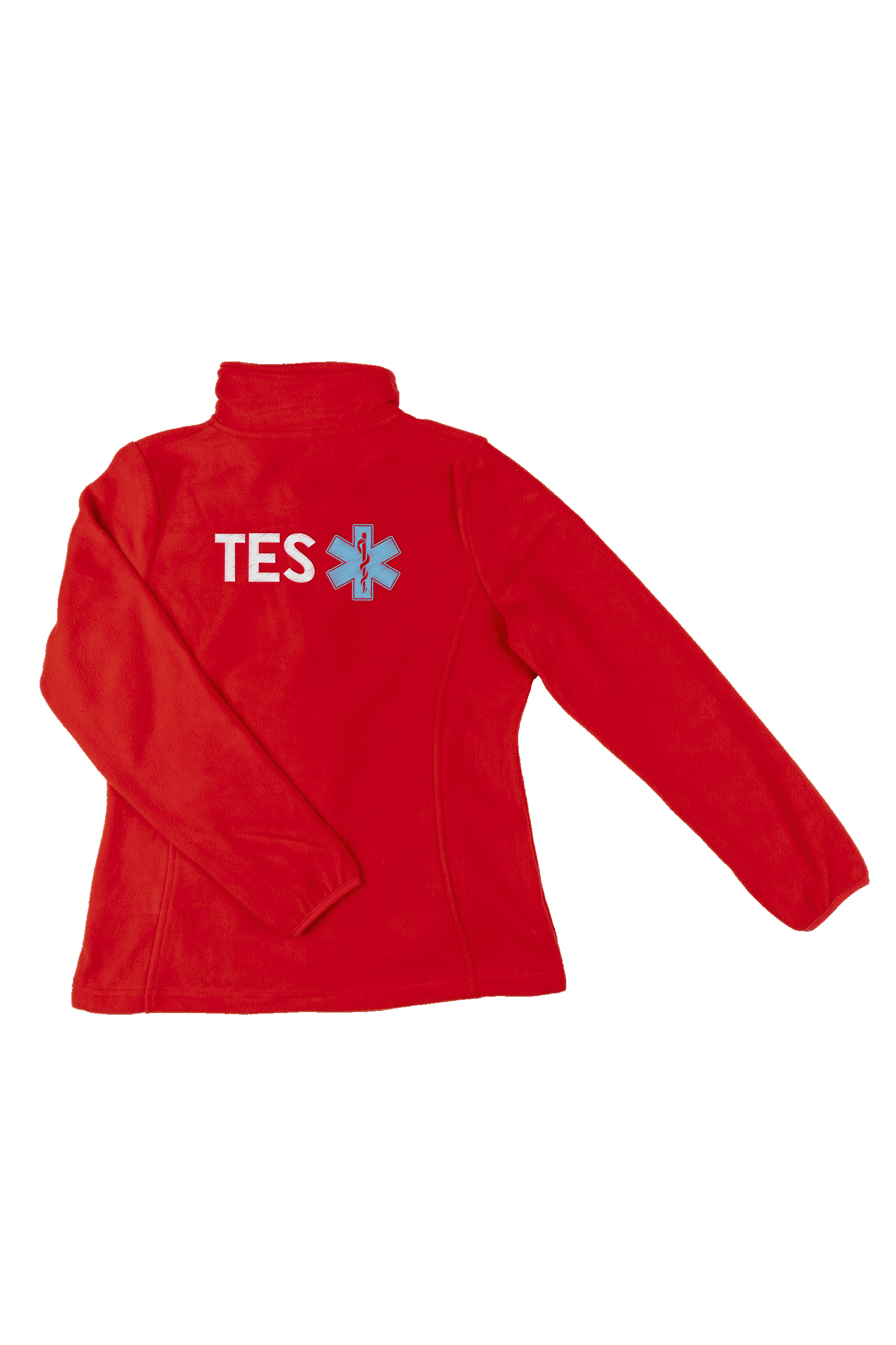 Enfermania Ropa polaire médicale femme rouge TES