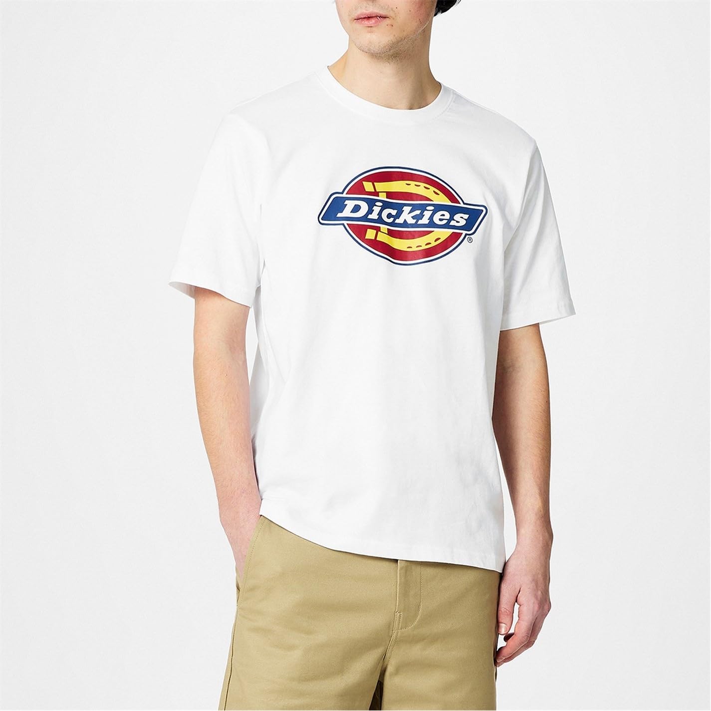 Dickies T-shirts tee-shirt travail blanc logo