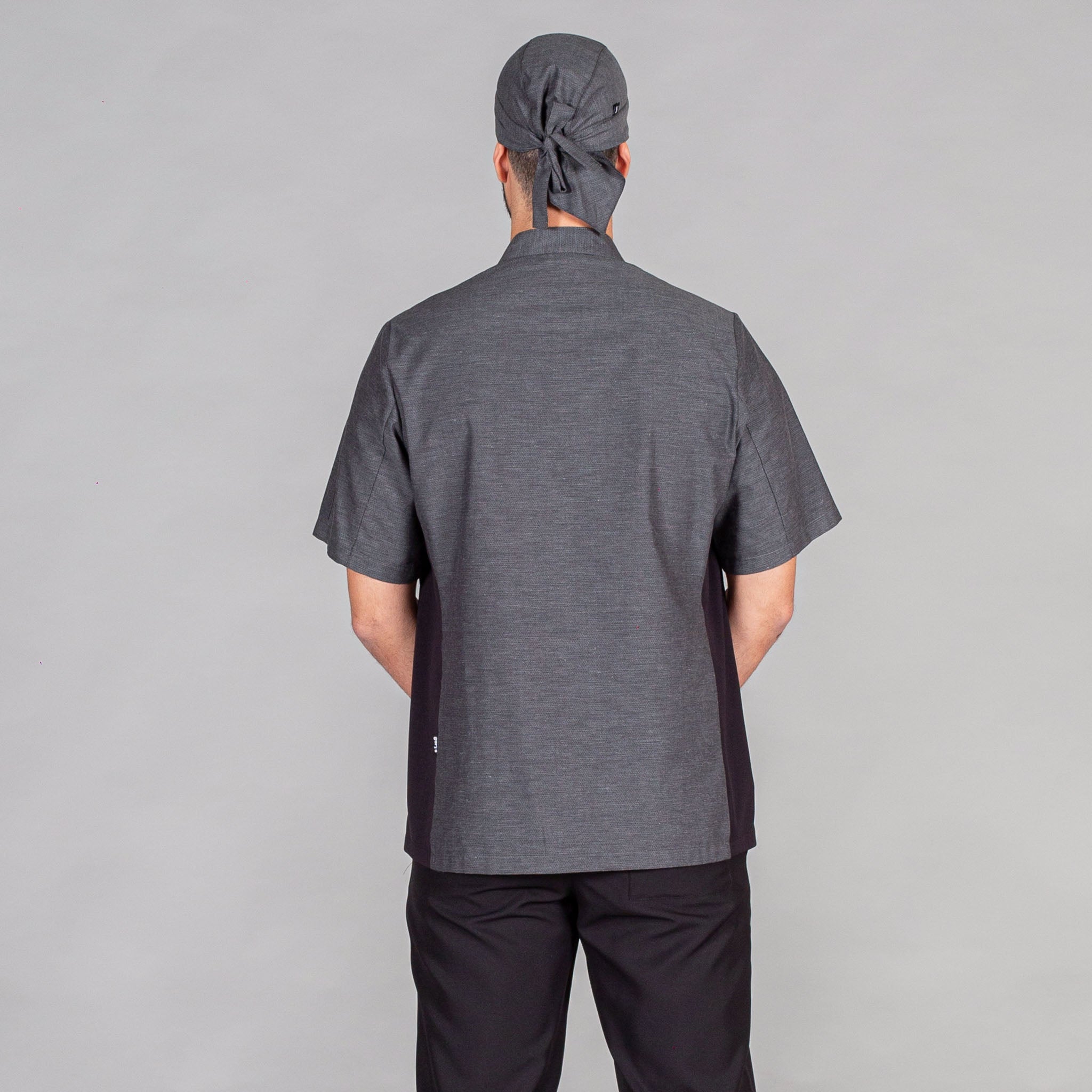 Gary's Civera veste cuisine unisexe grise