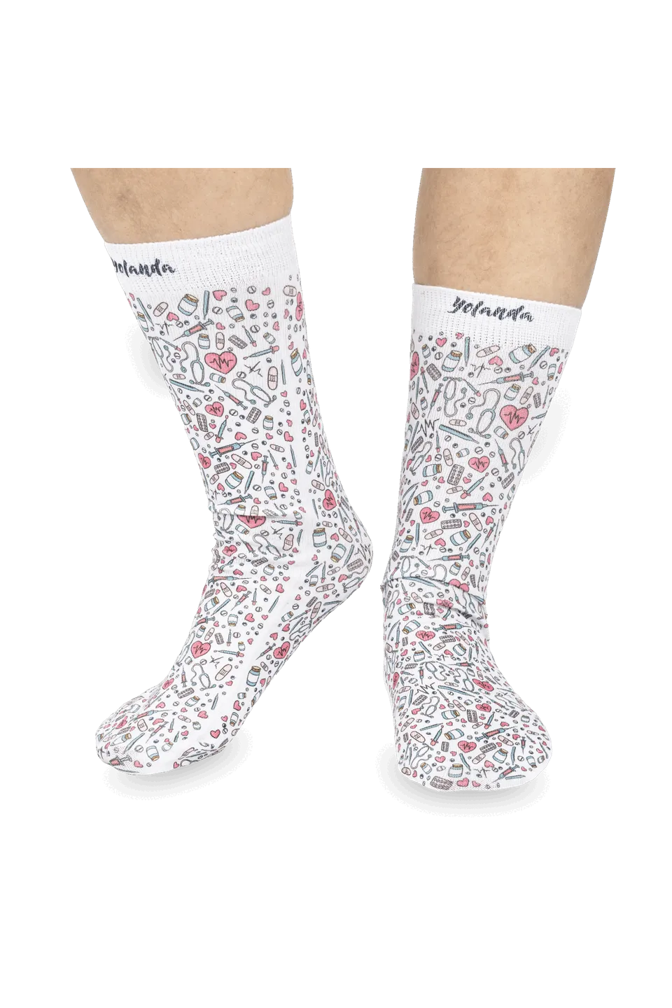 Enfermania Ropa Colorful Collection chaussettes S/M polyester