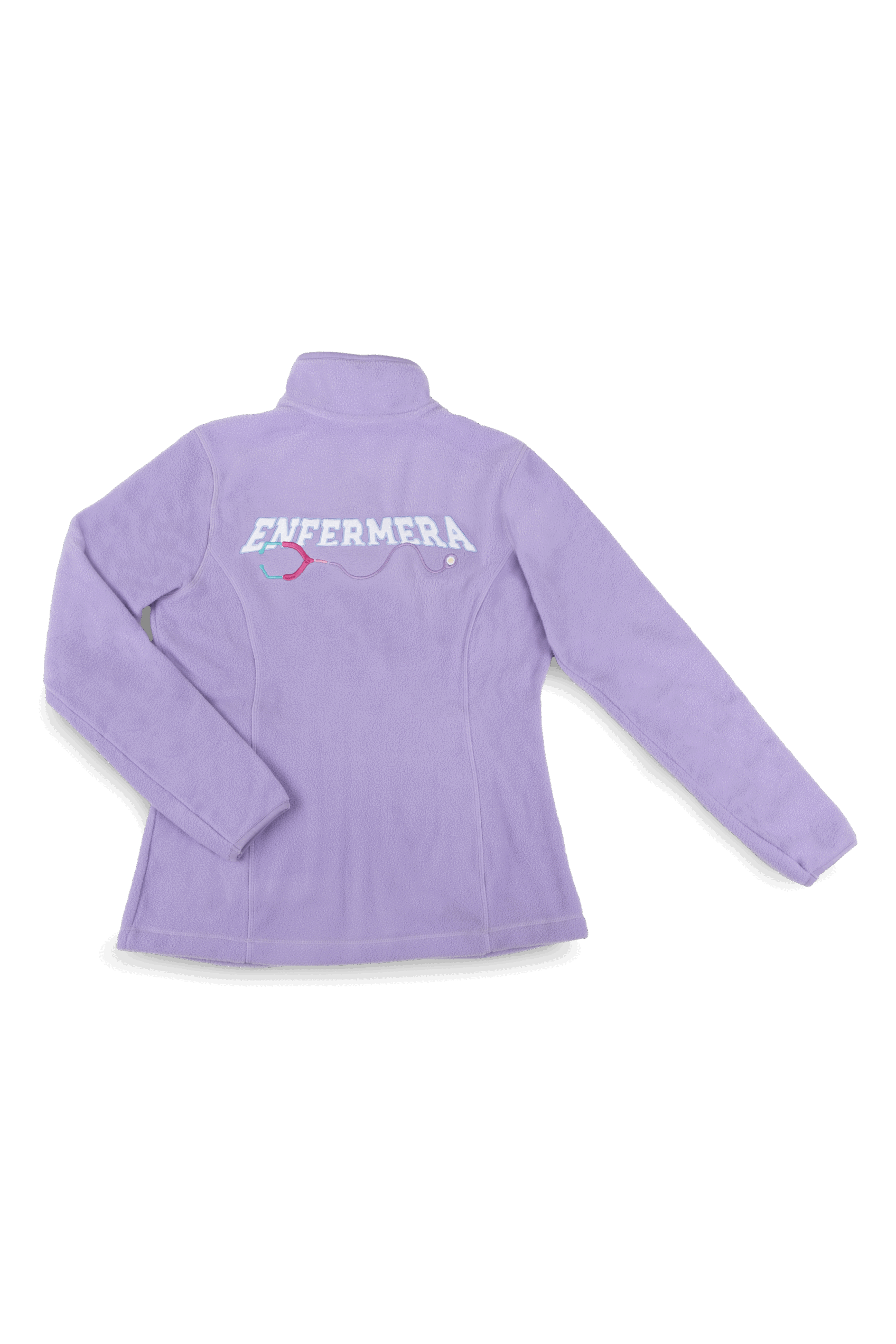 Enfermania Ropa polaire femme lavande brodée taille S