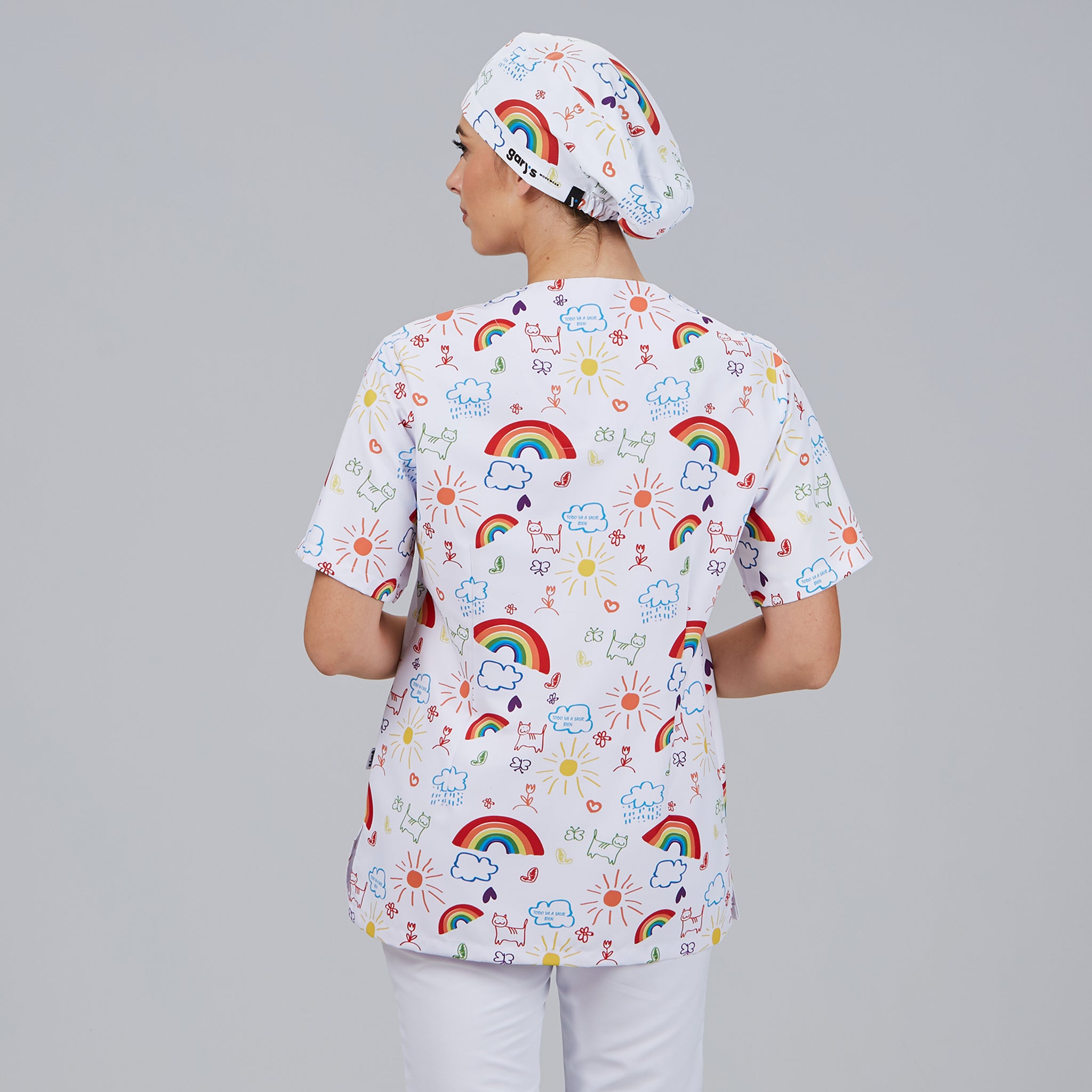 Gary's Todo Va a Salir Bien blouse unisexe arc-en-ciel