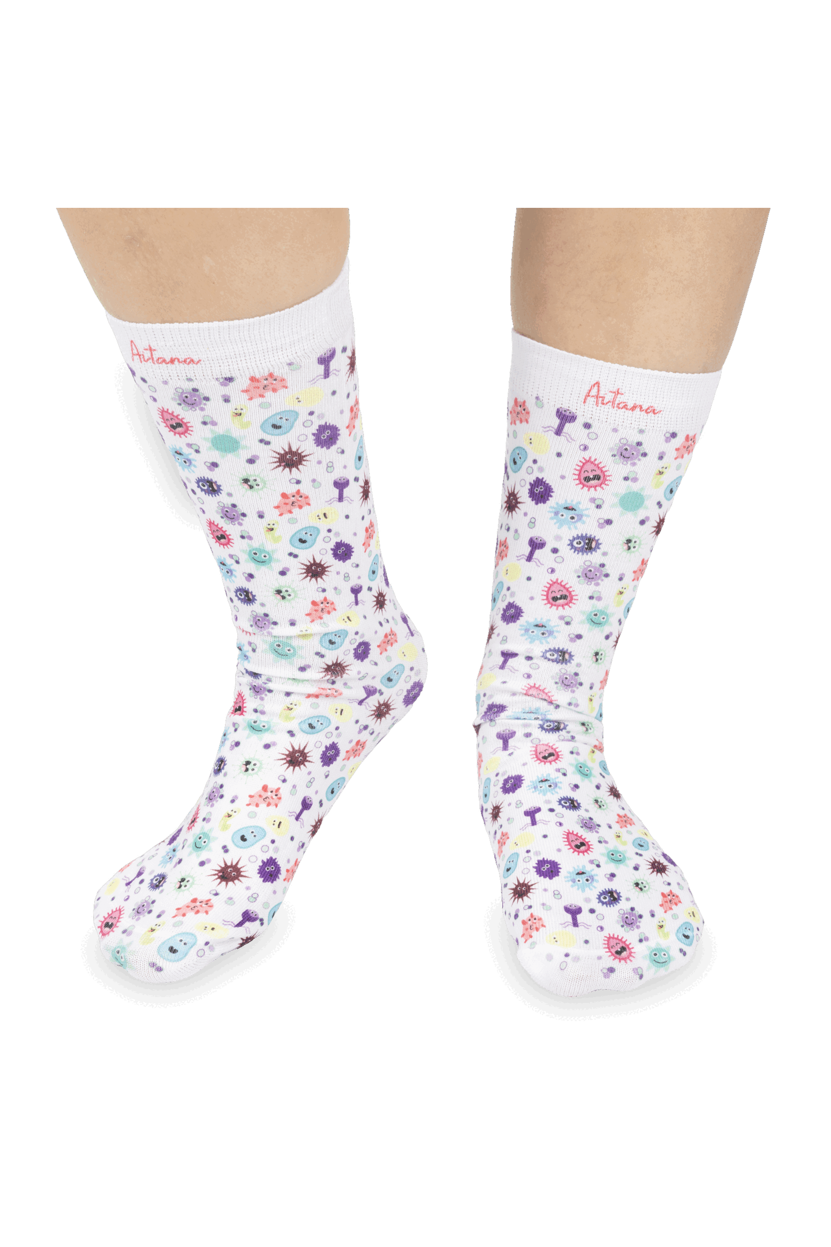 Enfermania Ropa chaussettes Virus Collection polyester