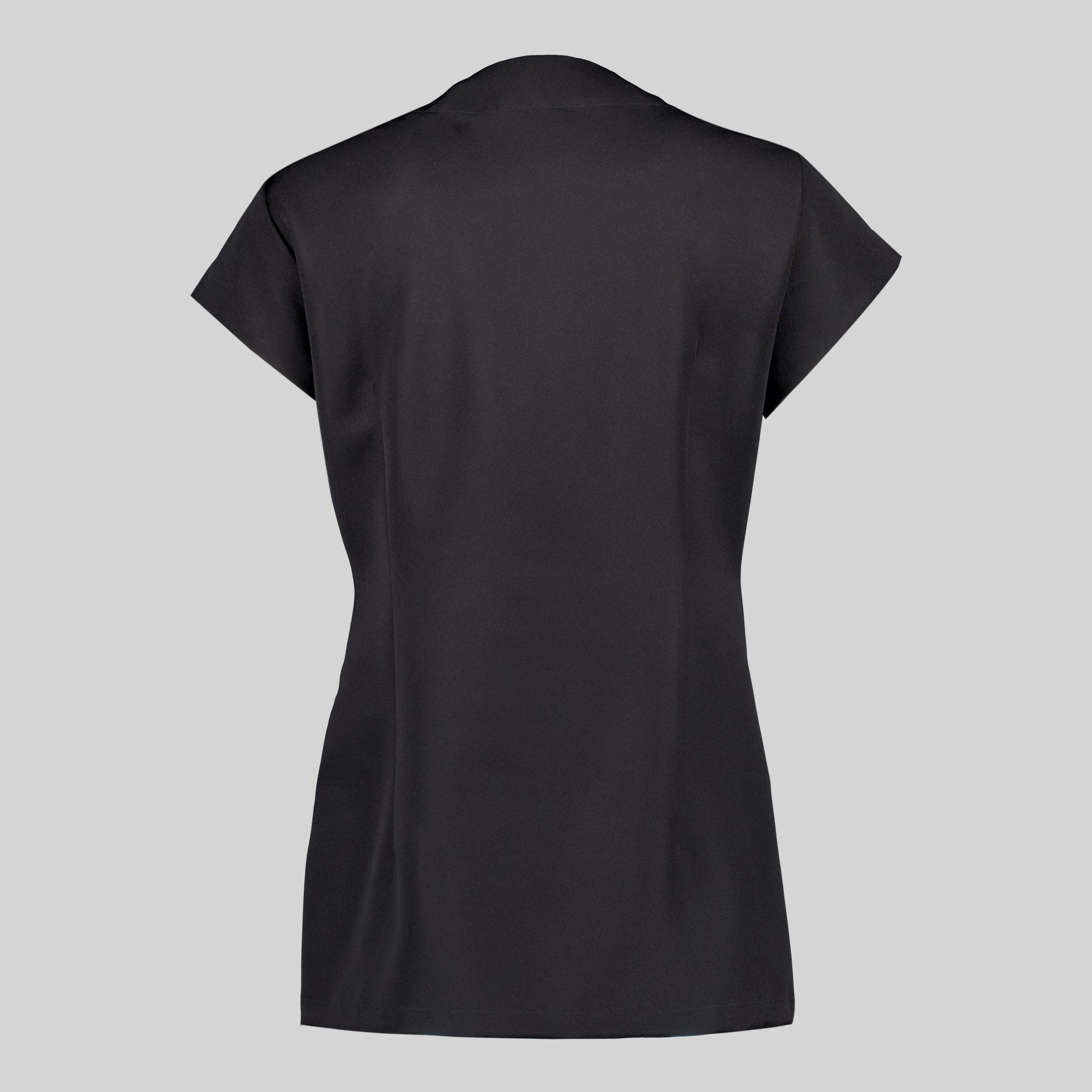 Gary's Alamo blouse esthétique noire manches courtes XS
