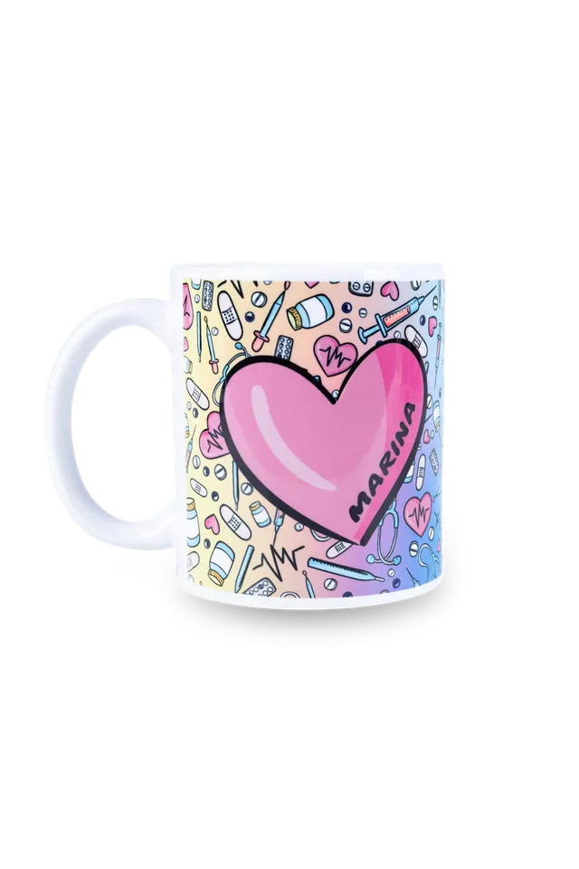 Enfermania Colorful mug céramique 350 ml organes