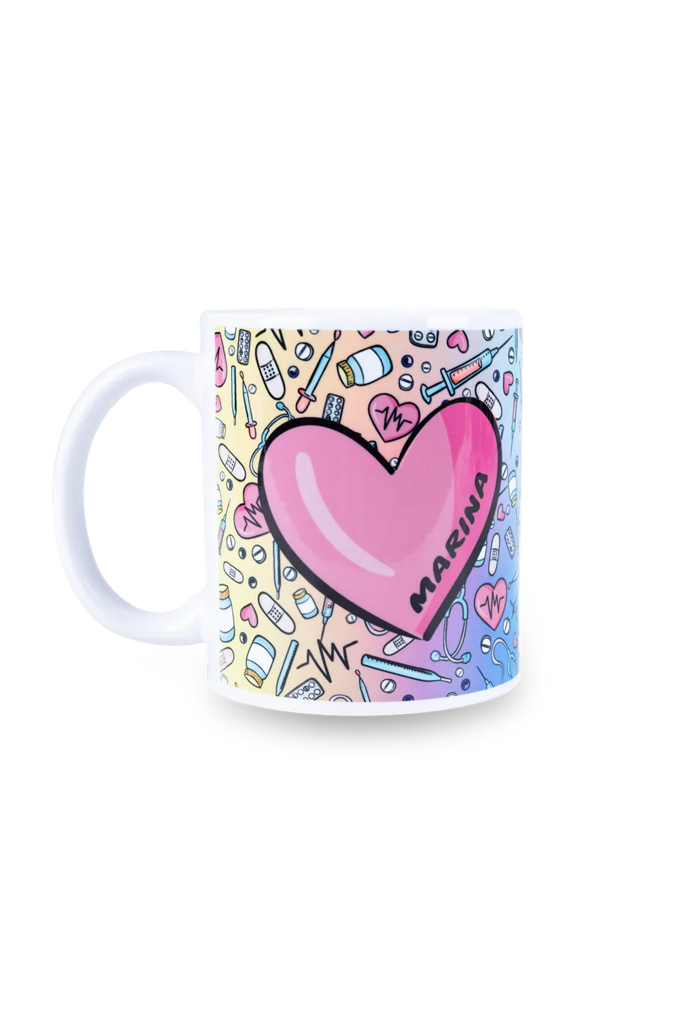 Enfermania Colorful mug céramique 350 ml organes