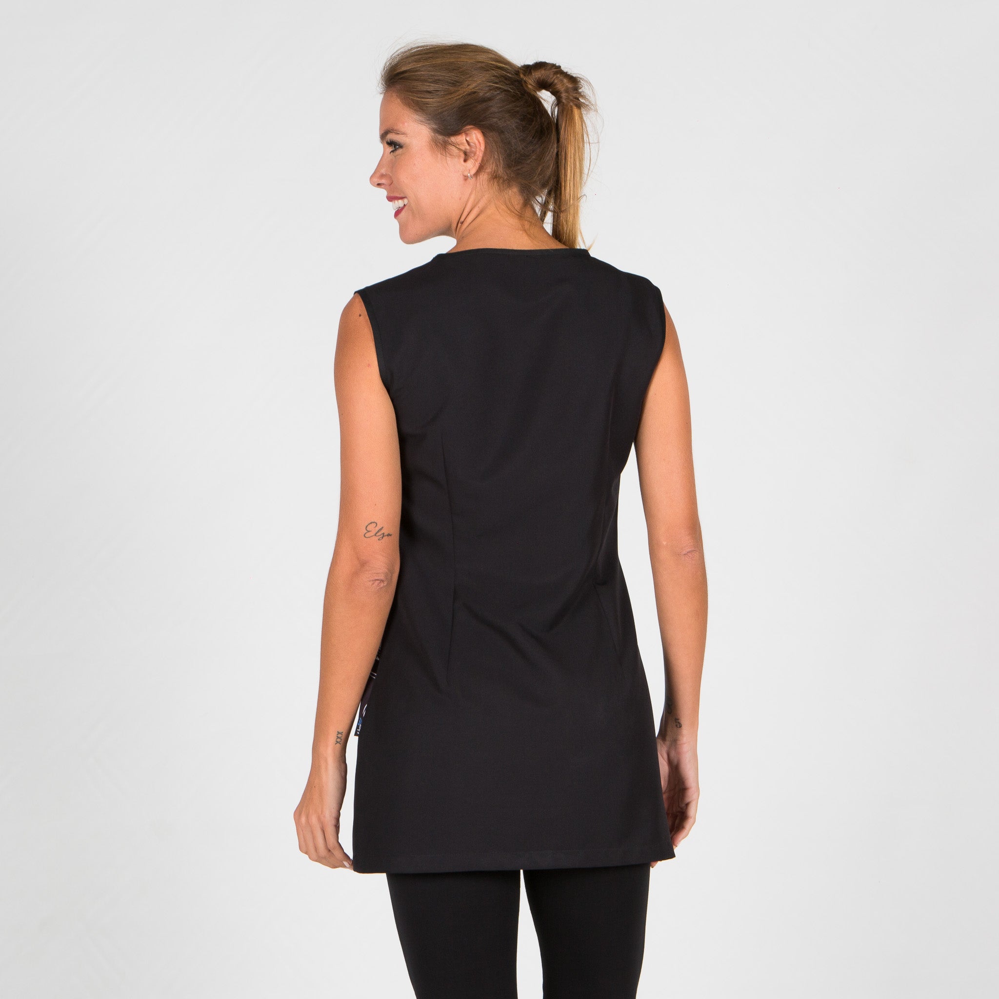 GARY'S Dresses robe Tulipan femme sans manches tour Eiffel