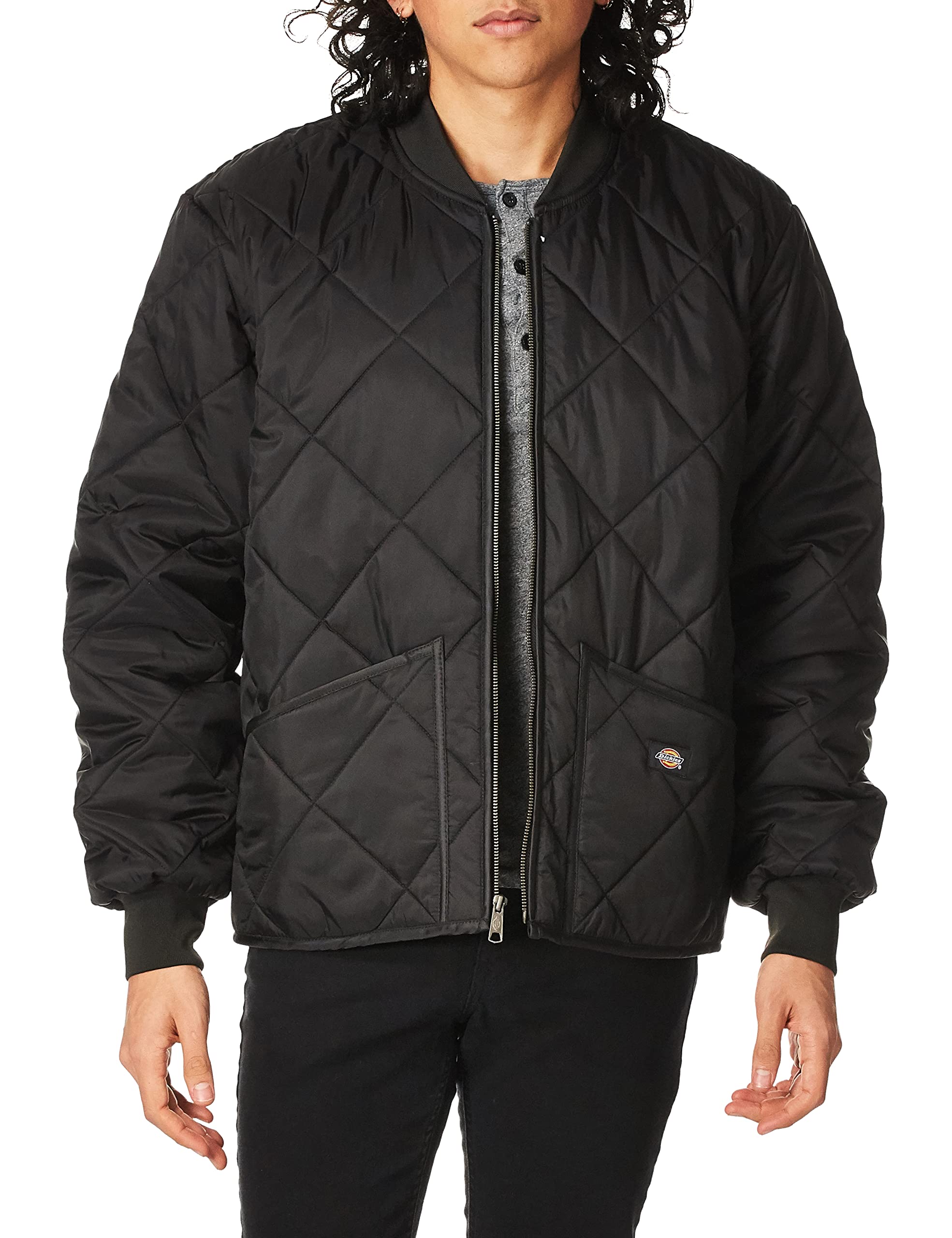 Dickies Diamond Quilted veste matelassée homme noir