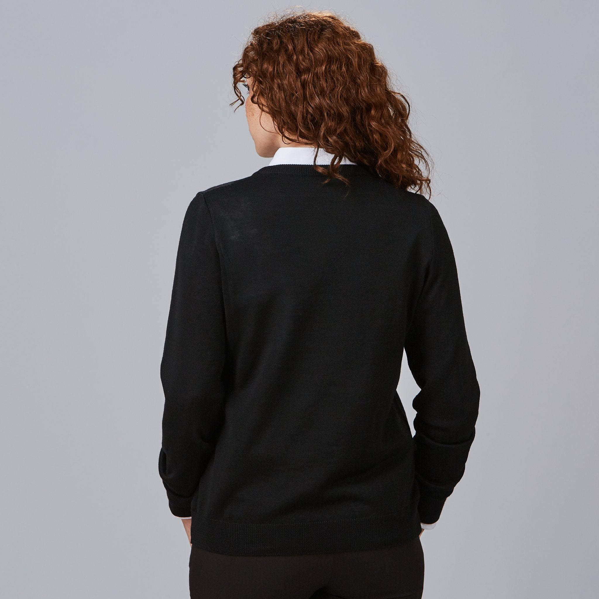 Gary's Knit Woman's Jersey pull femme noir M