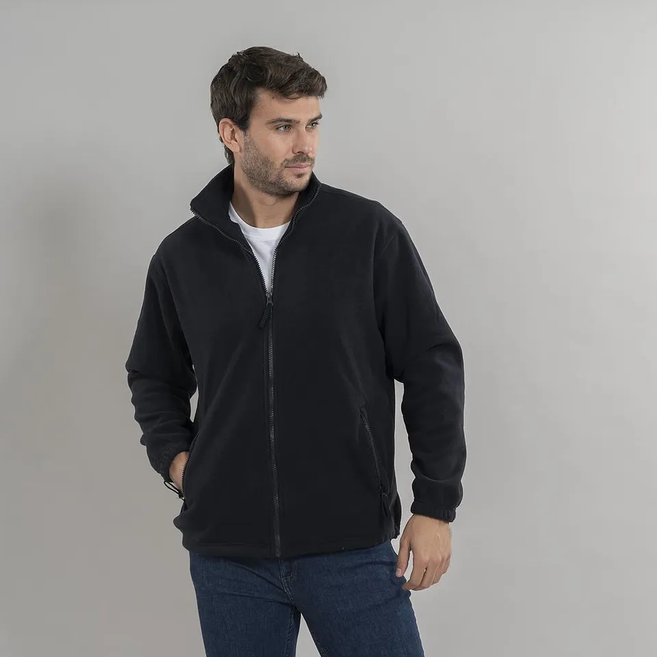 Gary's Ponferrada Veste Polaire Homme Noir Zippée