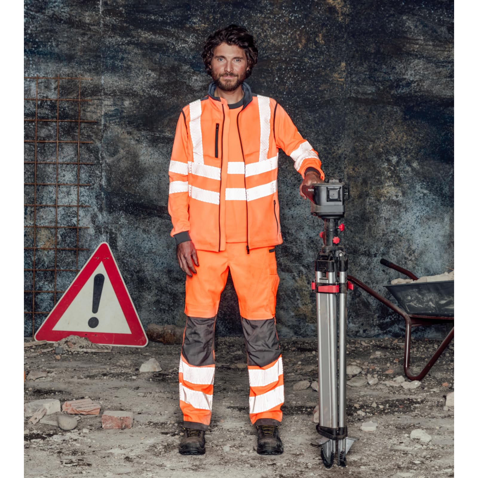 Würth MODYF Fluo pantalon haute-visibilité orange 52