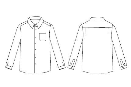 Gary's Greco Chemise Homme Fil à Fil Céleste Coton