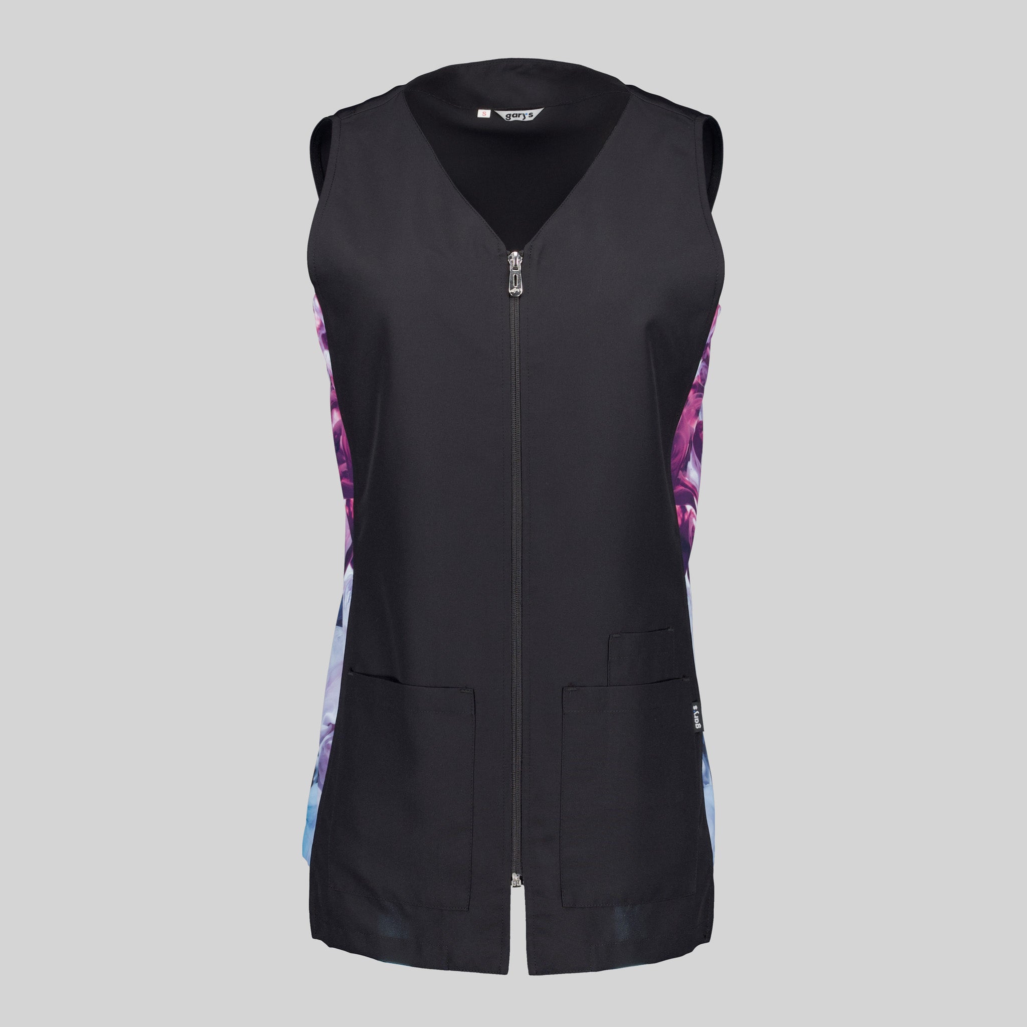 Gary's Tiaca blouse travail femme noire sans manches S