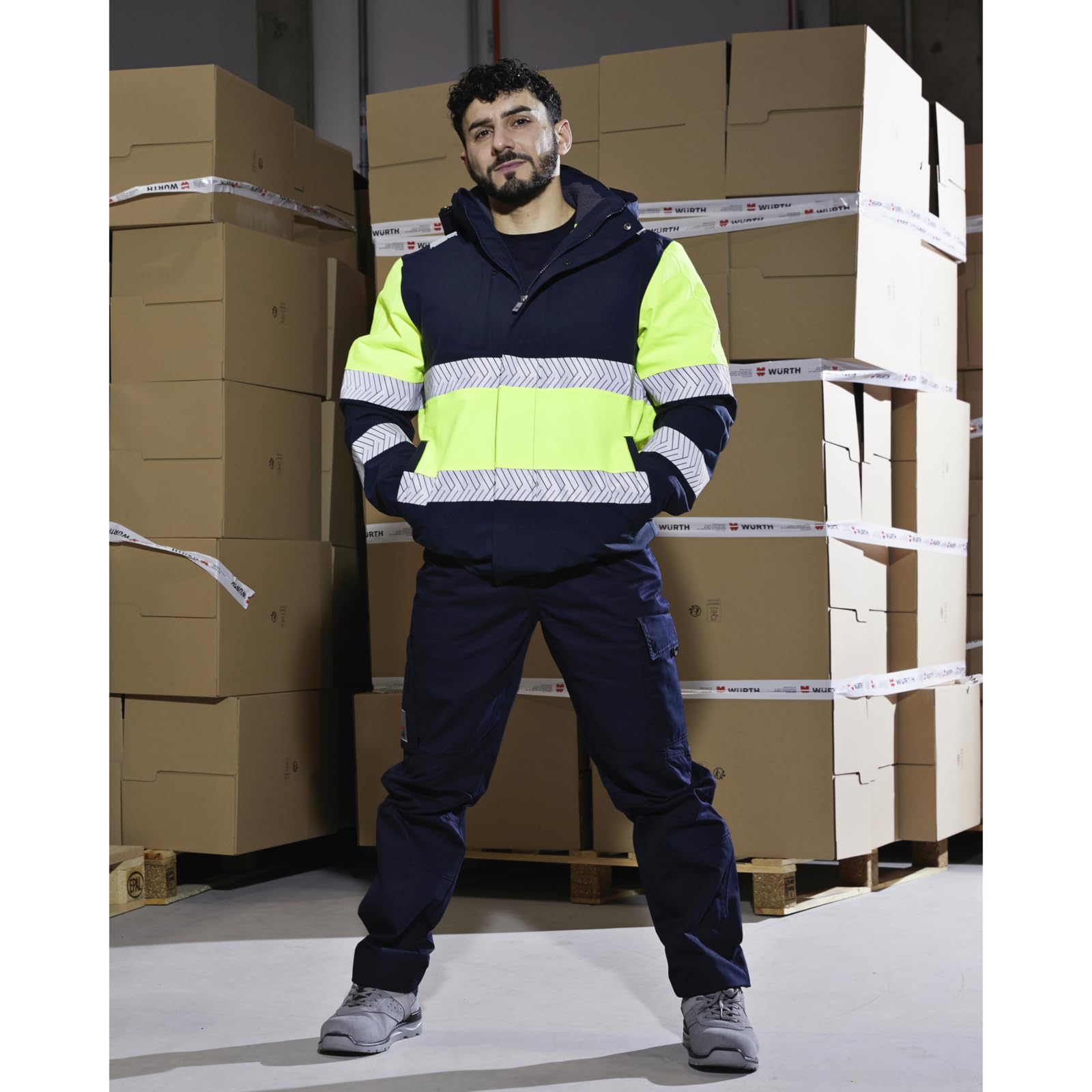 Würth MODYF Fluo One parka haute visibilité jaune L