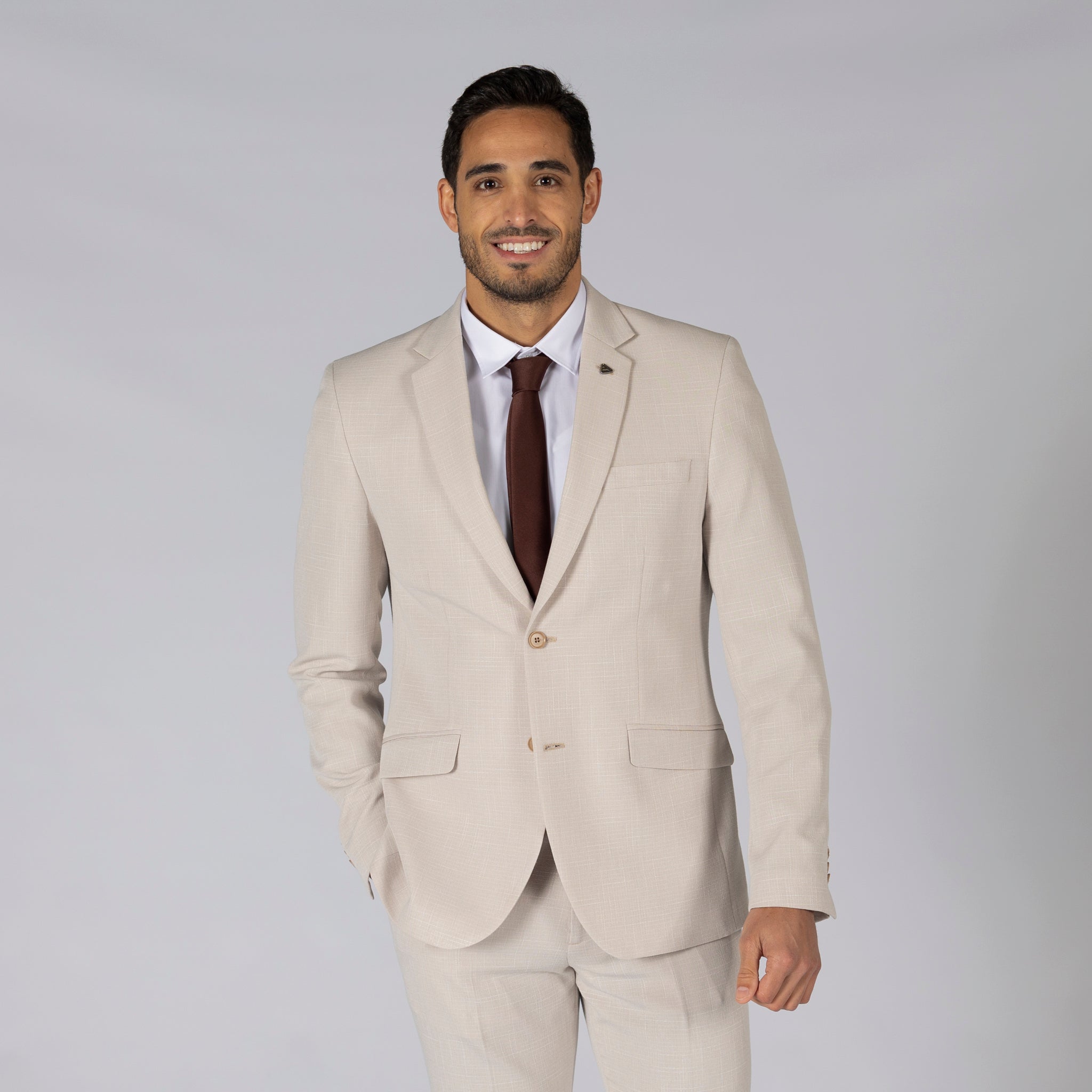 Gary's blazer homme 2 boutons slim marine