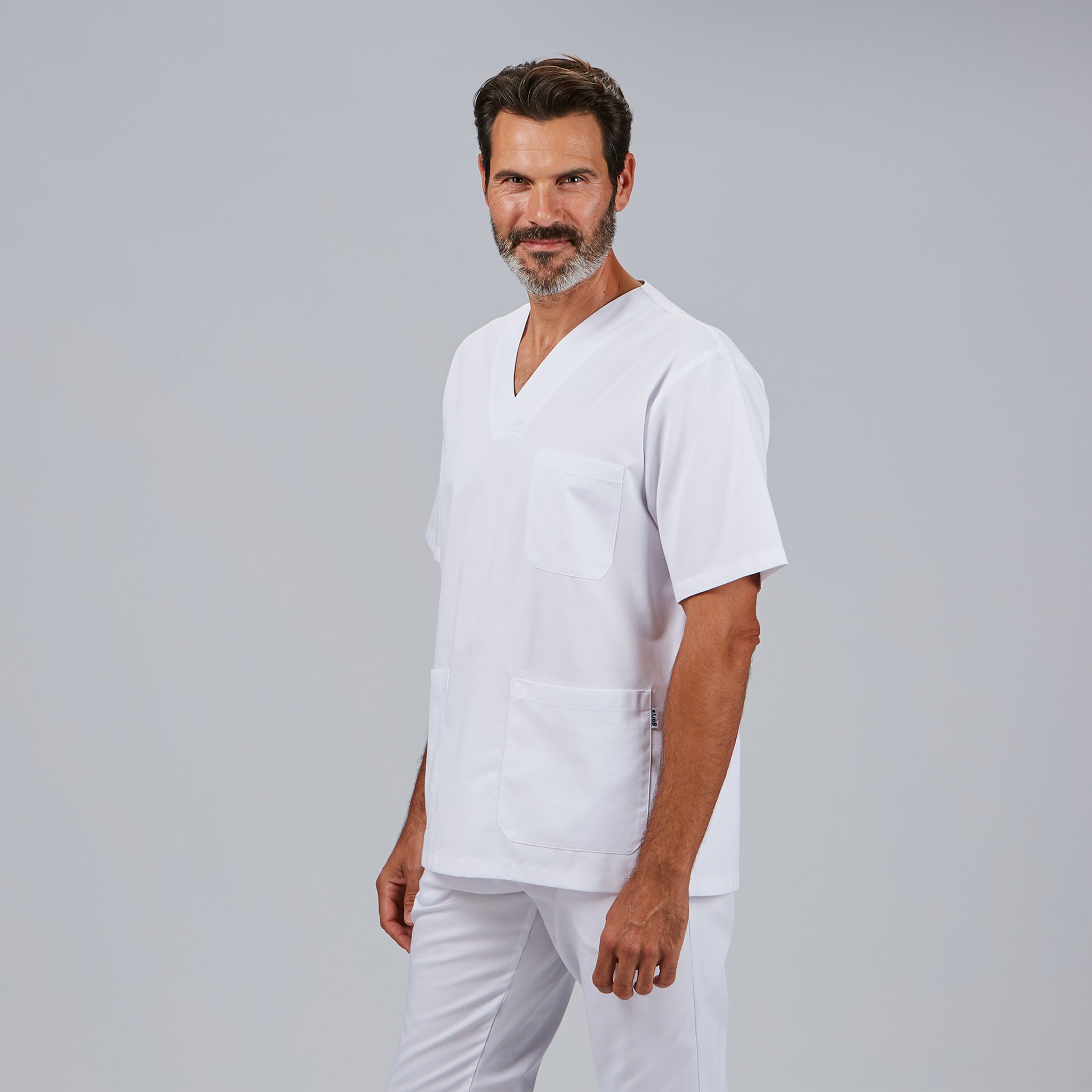 GARY'S Sets tenue médicale blanche col V 671101