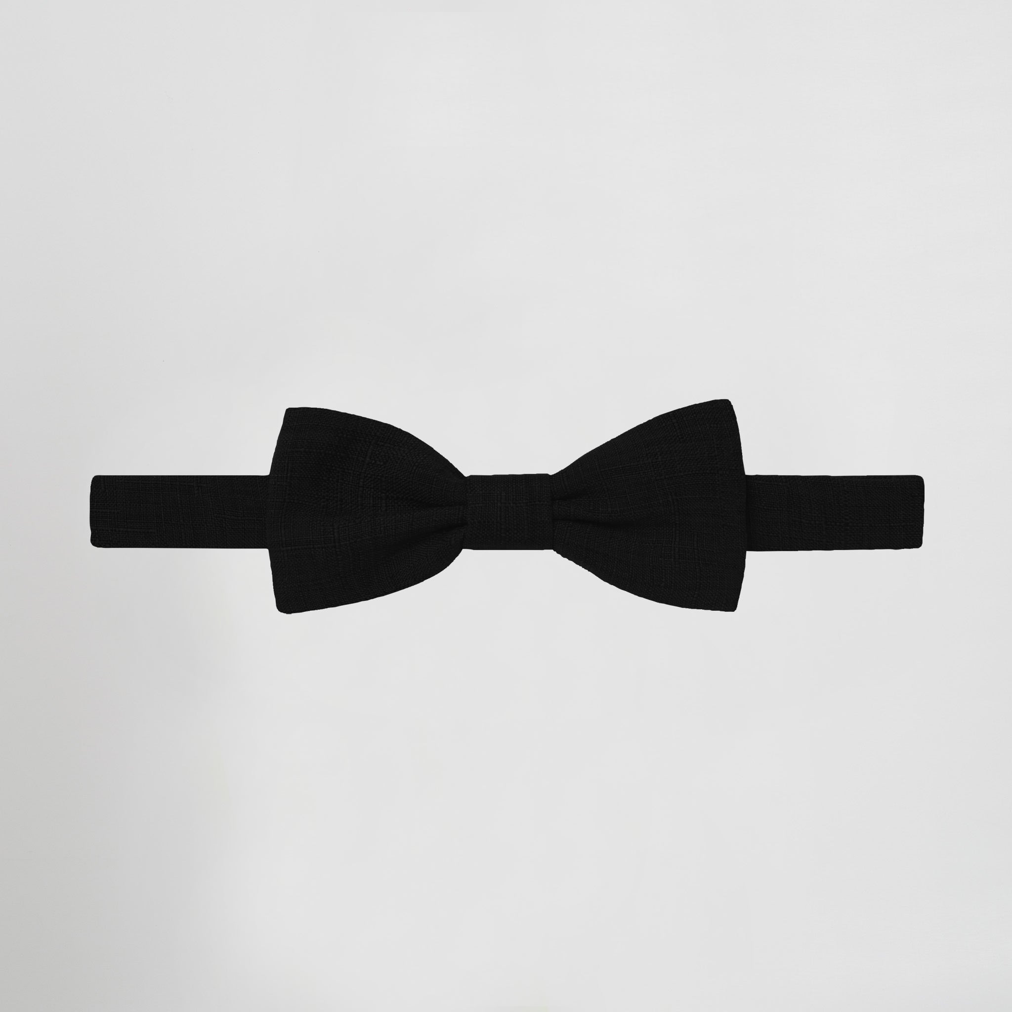GARY'S Nœud papillon noir coton clip uniforme serveur