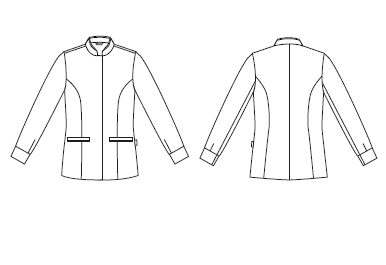 GARY'S Pineda veste travail femme arena recyclée