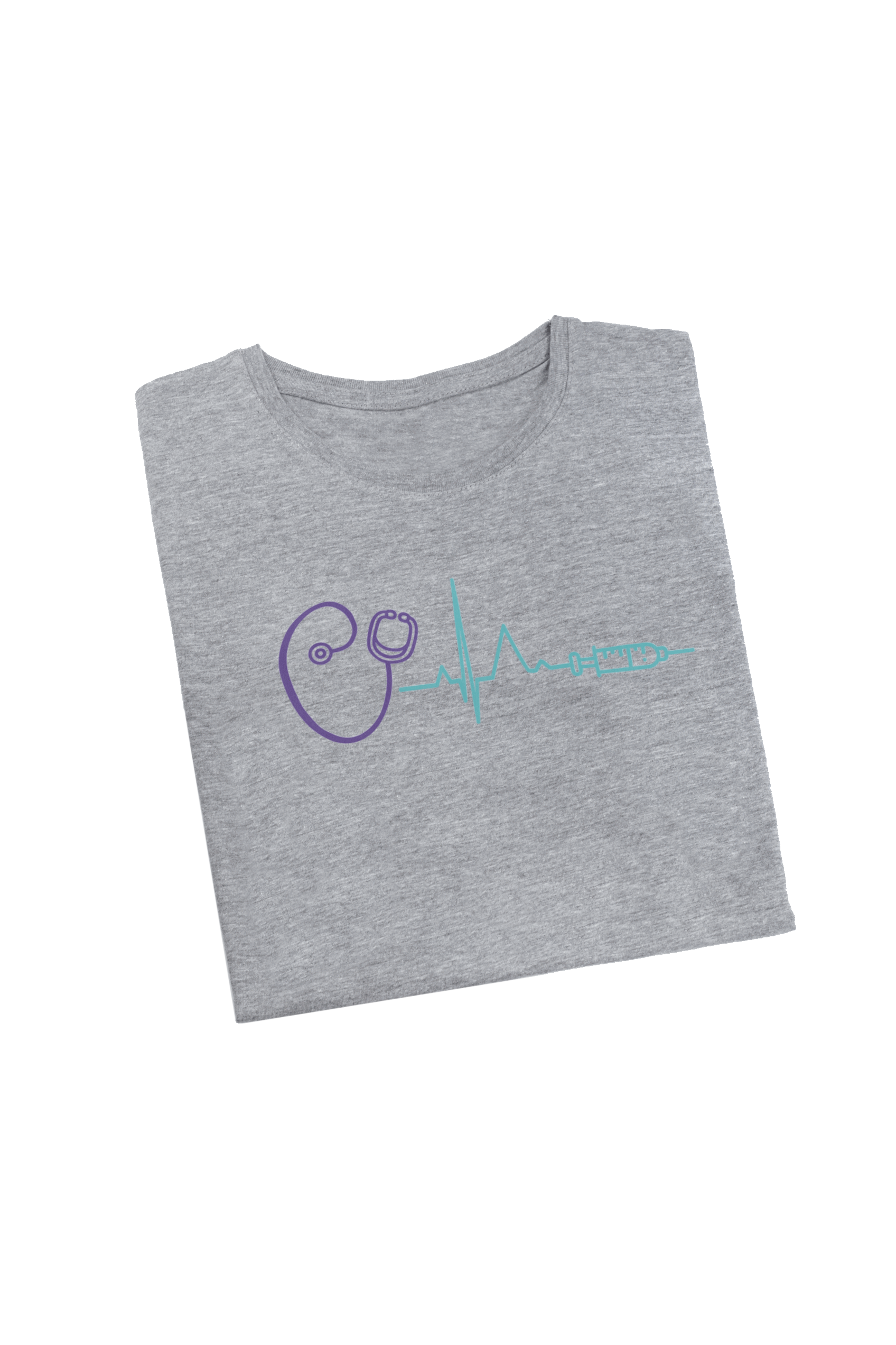 Enfermania Gris t-shirt femme coton Gris taille M