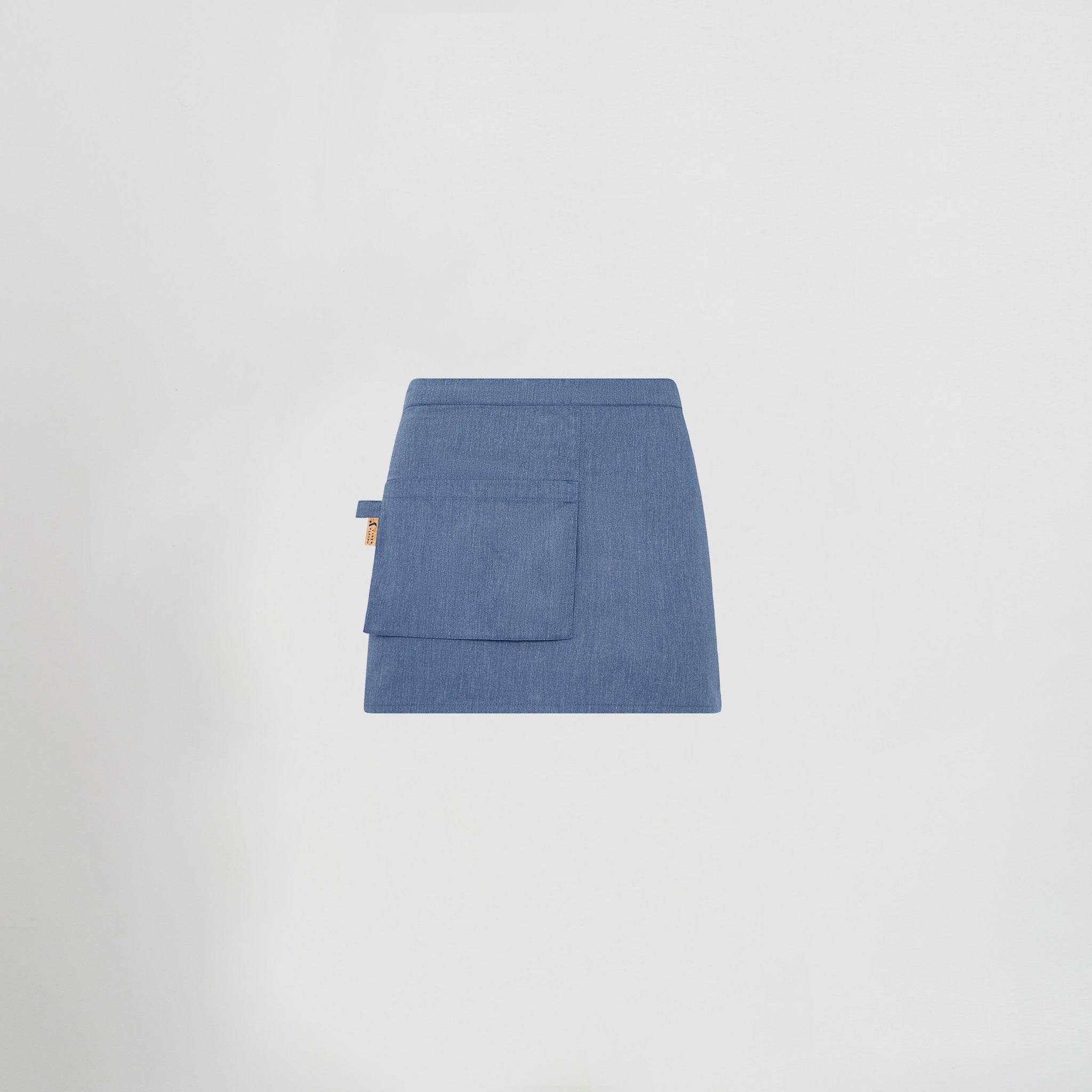 Gary's Recycled Twill 35x67 tablier court noir