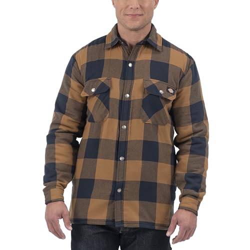 Dickies Vestes Surchemise Flanelle Hydroshield Marron