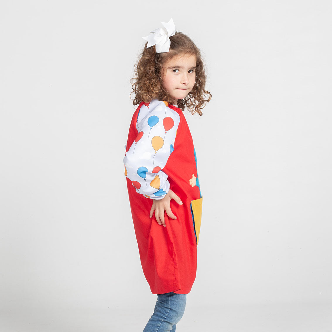 Gary's Children blouse Pocoyo ballons rouge manches longues
