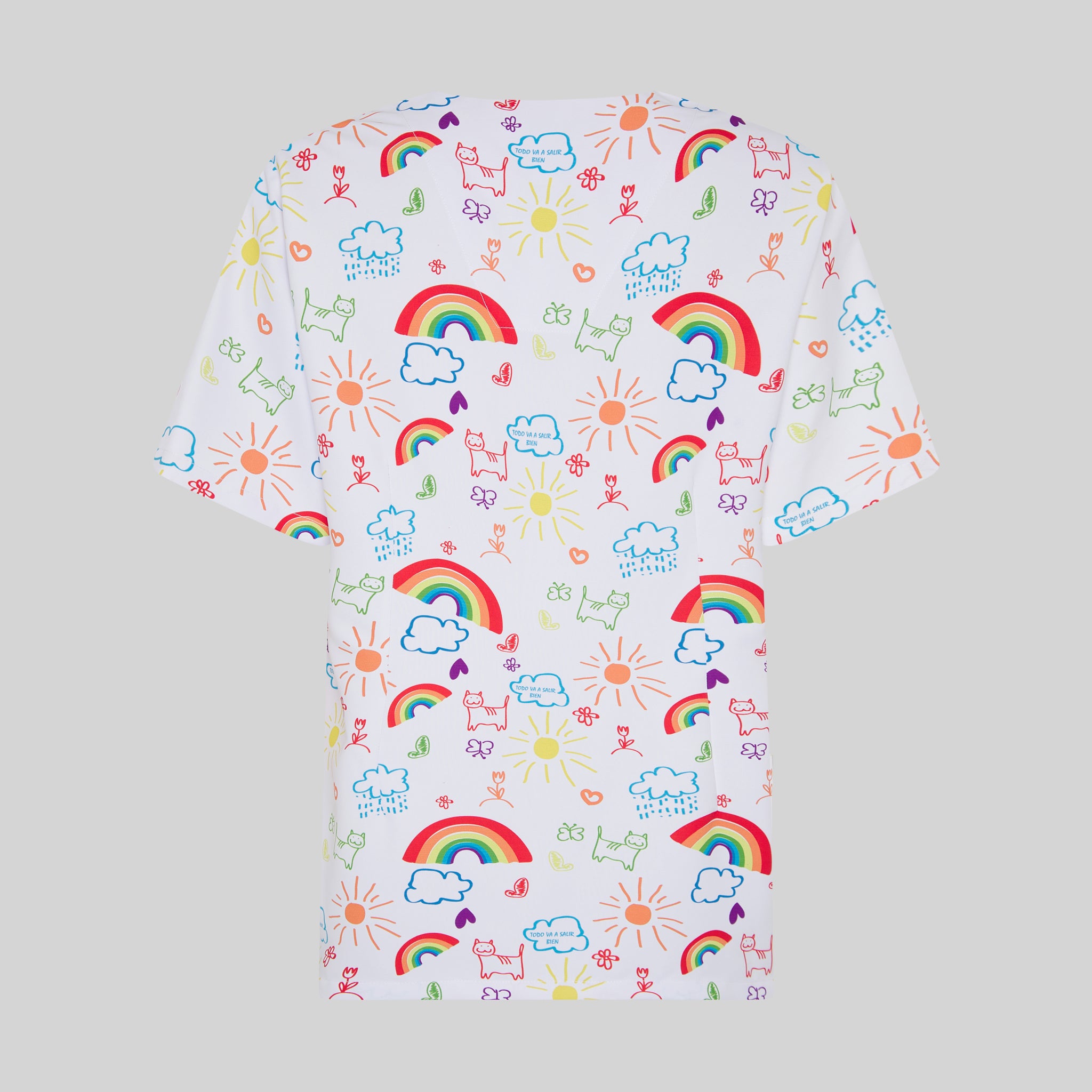Gary's Todo Va a Salir Bien blouse unisexe arc-en-ciel