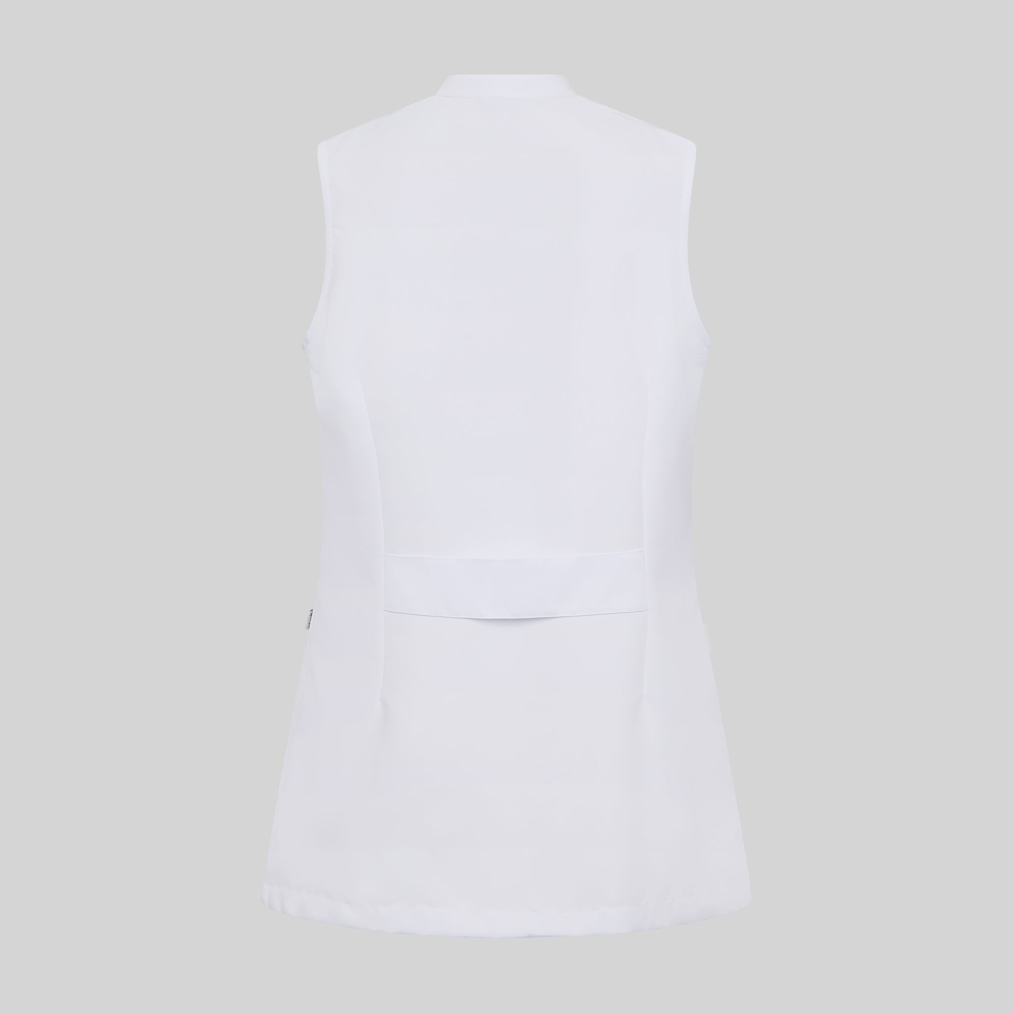 Gary's Zoe blouse médicale sans manches noir microfibre