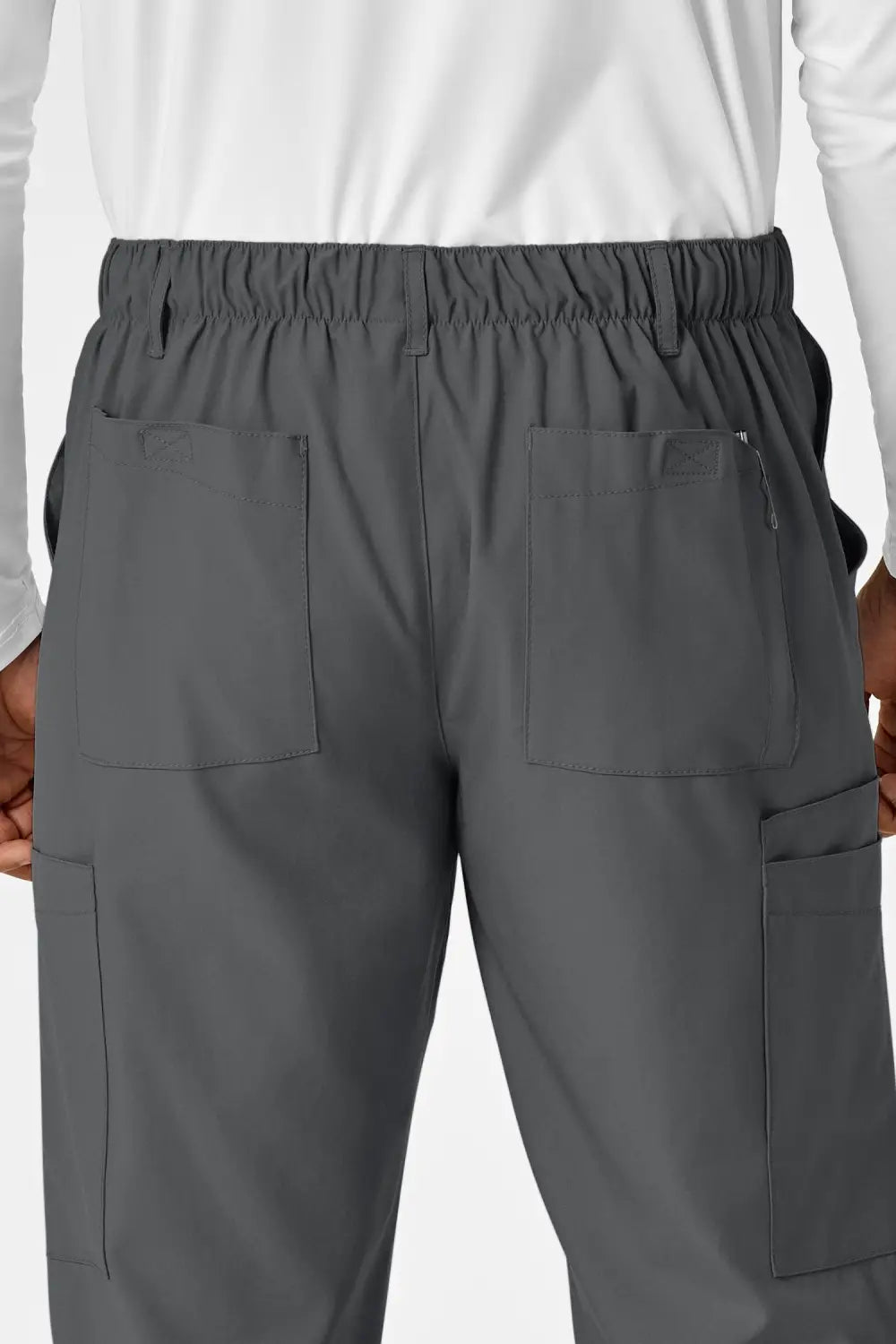 Aelin Luca W123 pantalon de bloc homme gris microfibre
