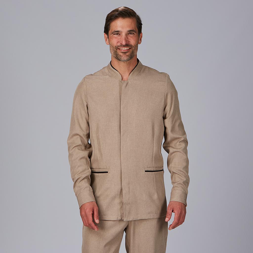 Gary's Duarte veste homme recyclée sable M hôtellerie