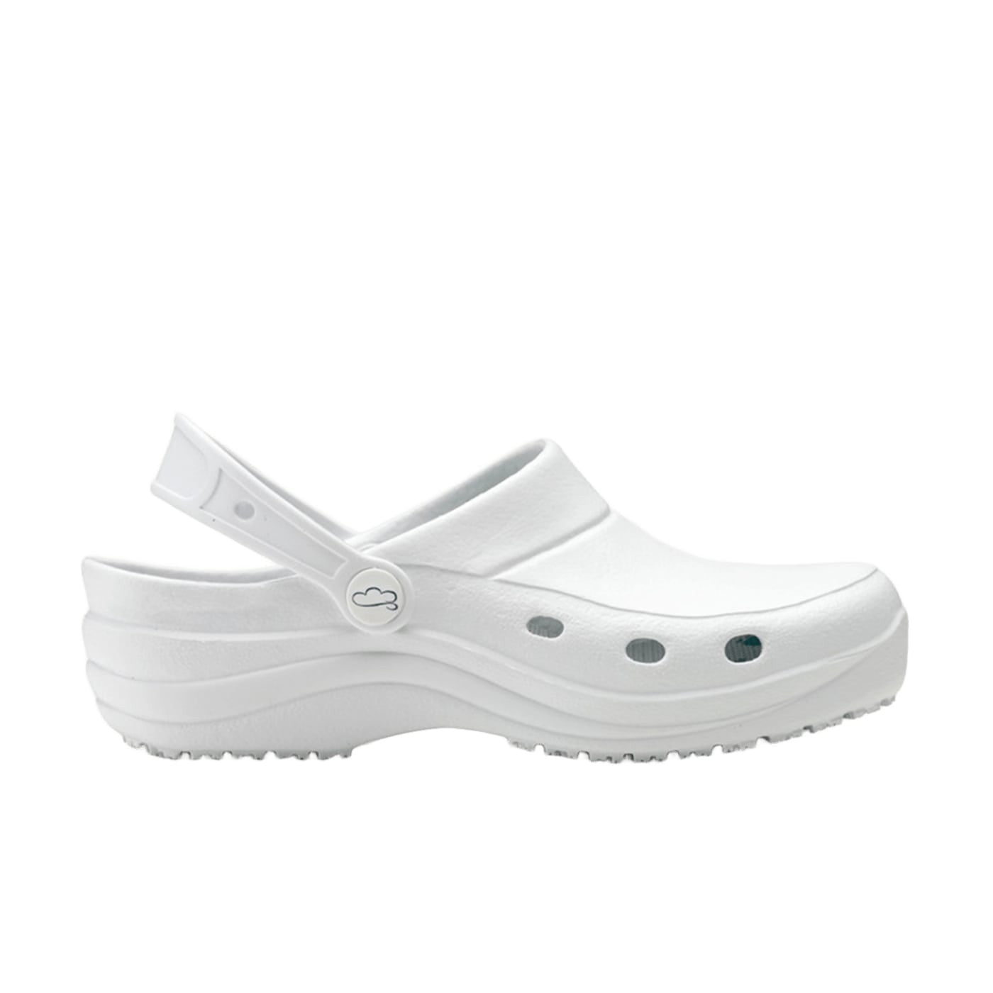 Enfermania Calzado Naturfly sabot médical blanc ultraléger