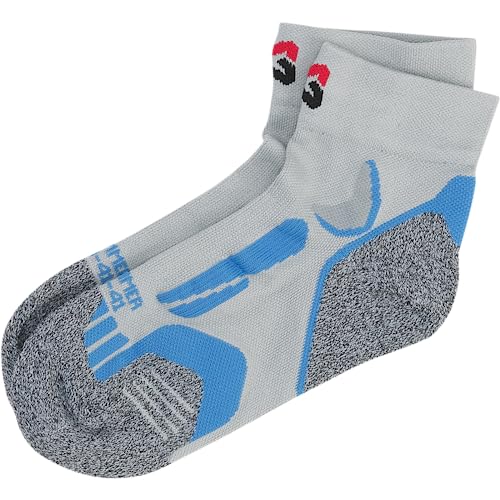 Würth MODYF Chaussettes de travail été gris/bleu 42-44 respirantes