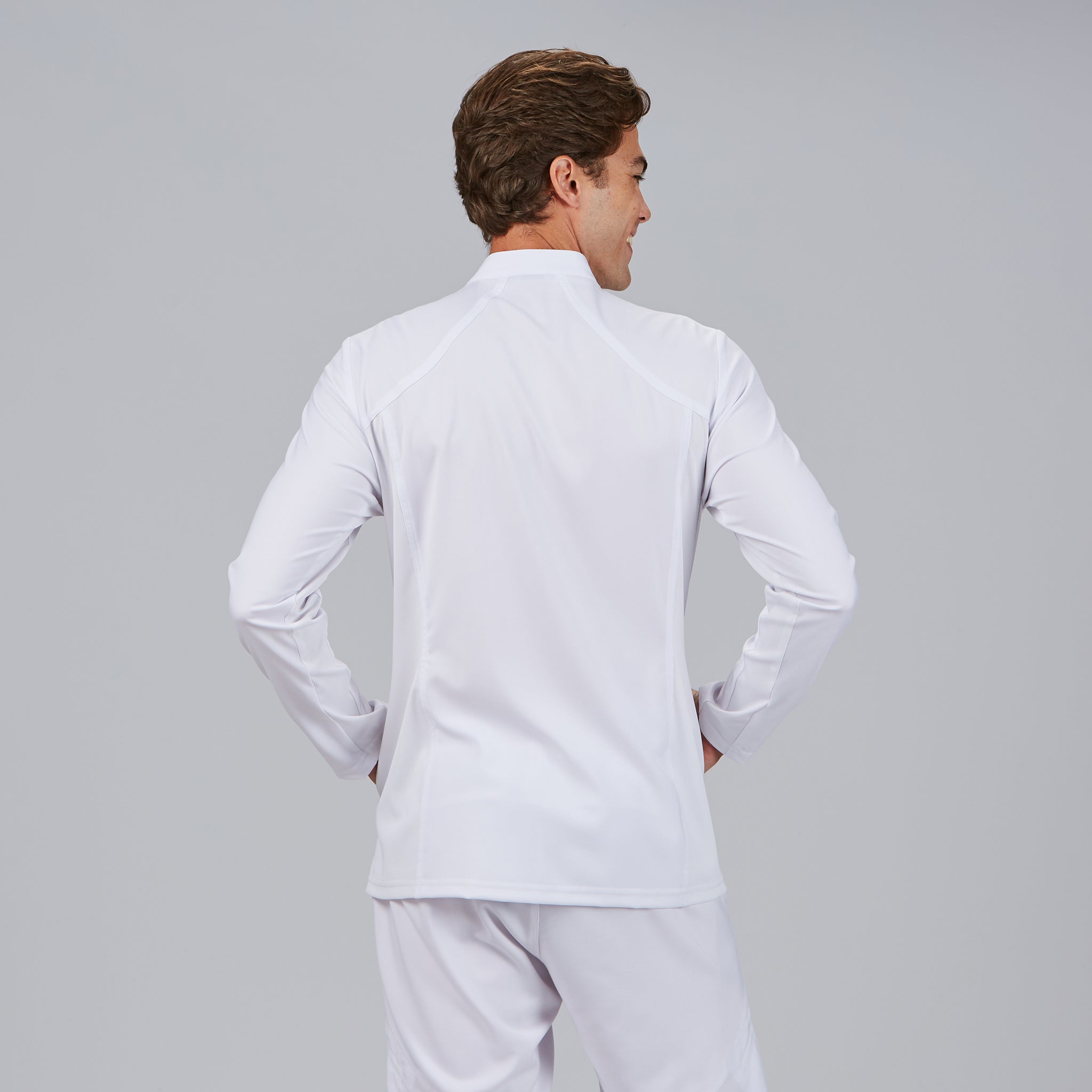 GARY'S Biel Blouse Homme Zip Noir Manches Longues