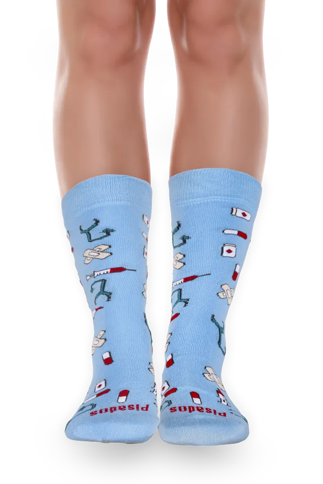 Enfermania Healthy Tools chaussettes médicales roses 36-40