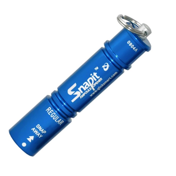 Enfermania Instrumental Snap-It casse-ampoule aluminium bleu