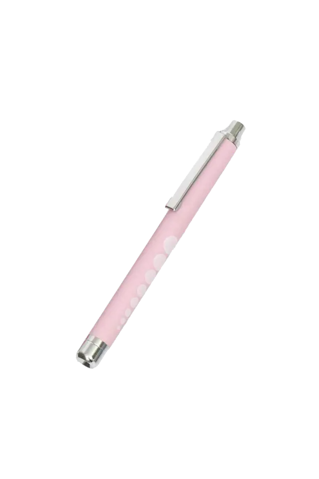 Enfermania lampe pupillaire LED vert pastel 13,5 cm clip