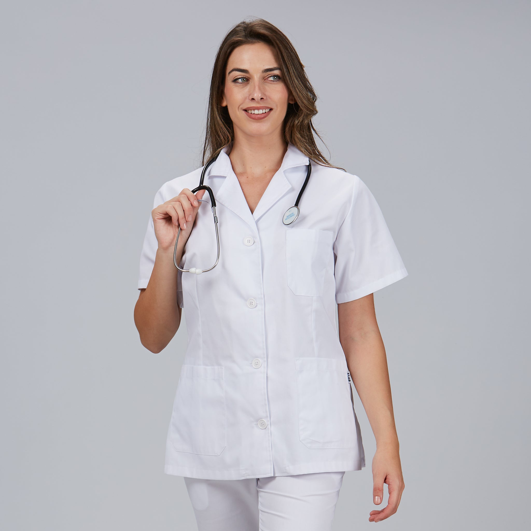 GARY'S Robes Scrub blouse femme blanche M