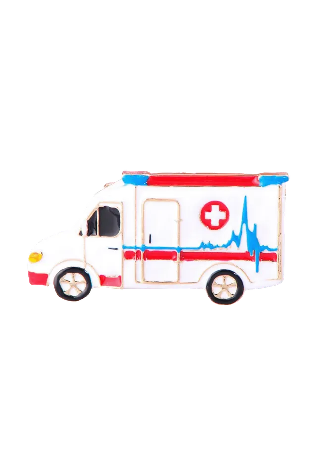 Enfermania Regalos pin's ambulance blouse médicale