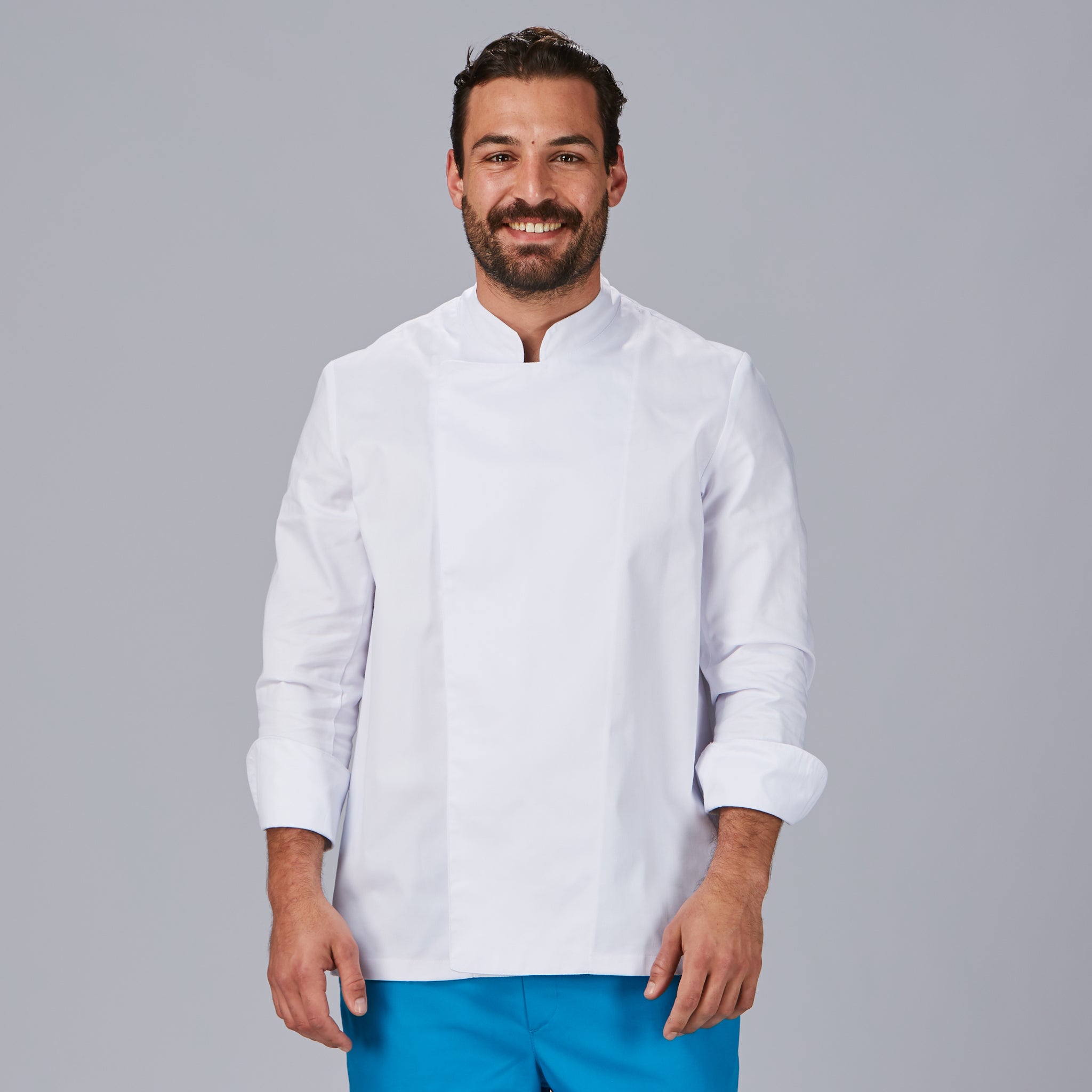 GARY'S Vidal veste cuisine homme noire manches longues