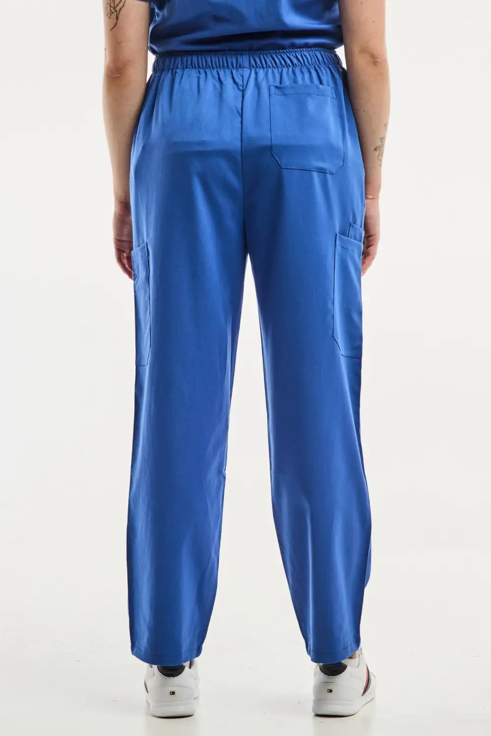 Aelin EMMA Bleu Roi pantalon médical femme stretch