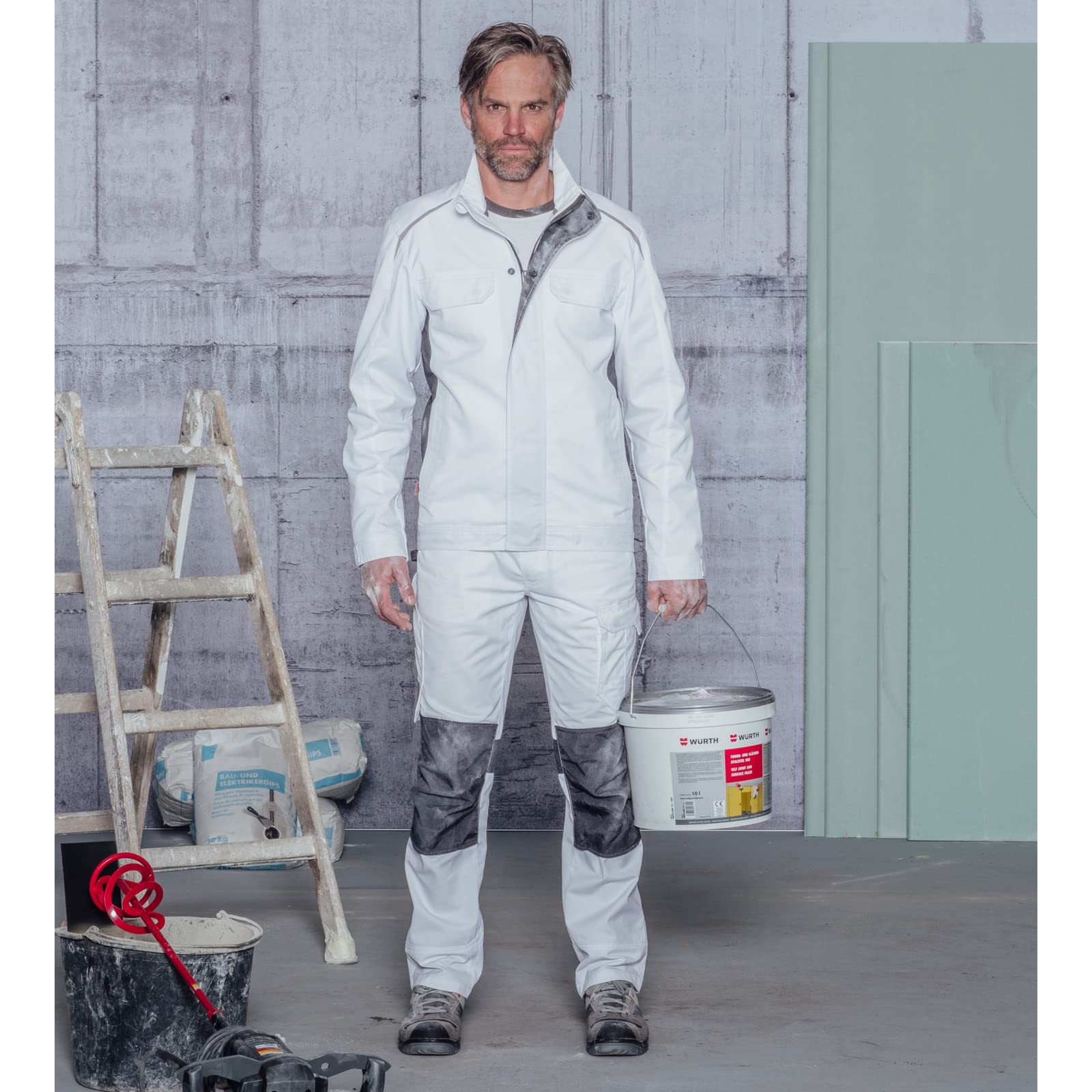 Würth MODYF Cetus pantalon de travail blanc sans métal