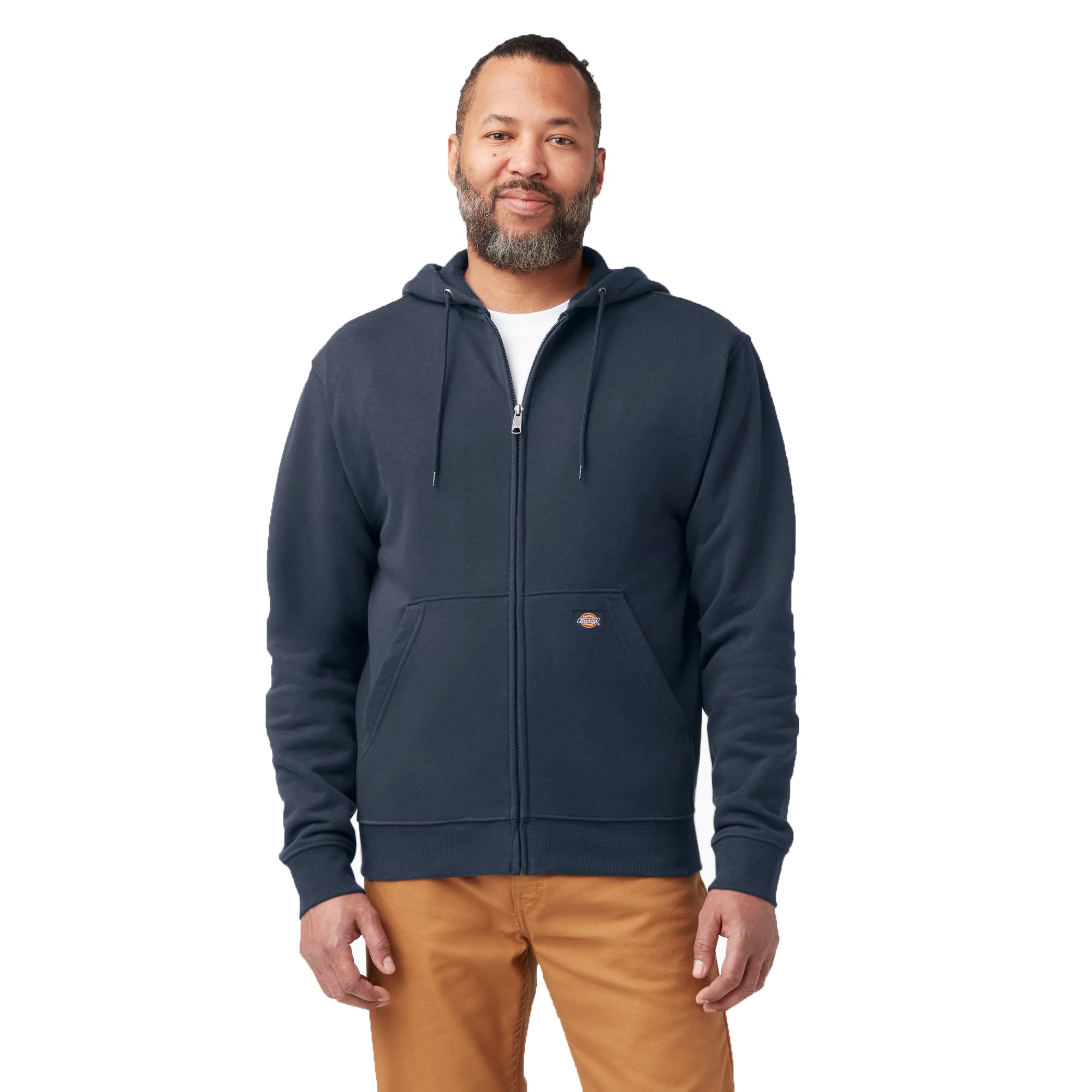 Dickies Sweat Capuche Zip Polaire Travail Noir M