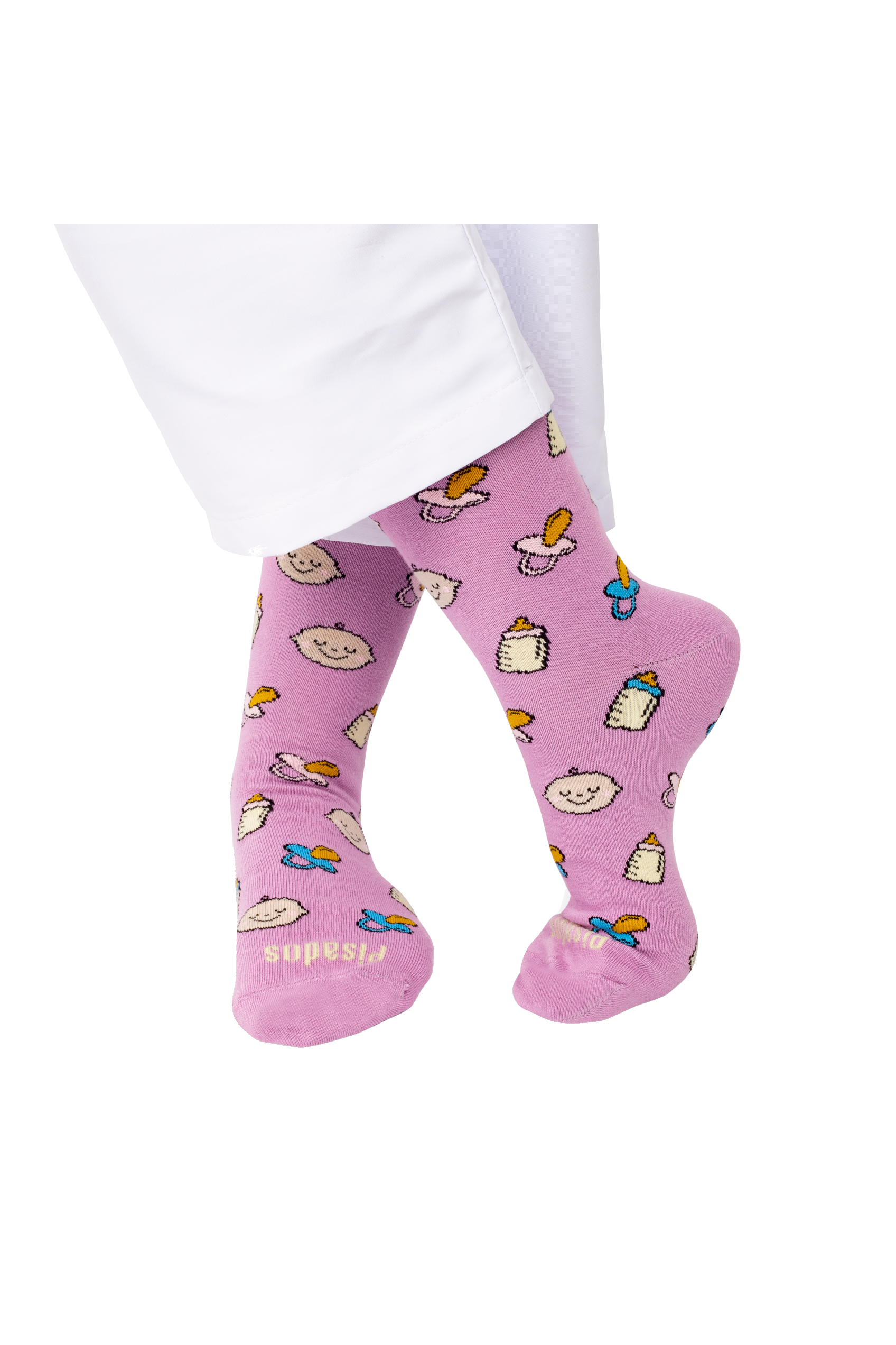 Enfermania Chaussettes Pédiatrie Lavande 36-40 Fantaisie