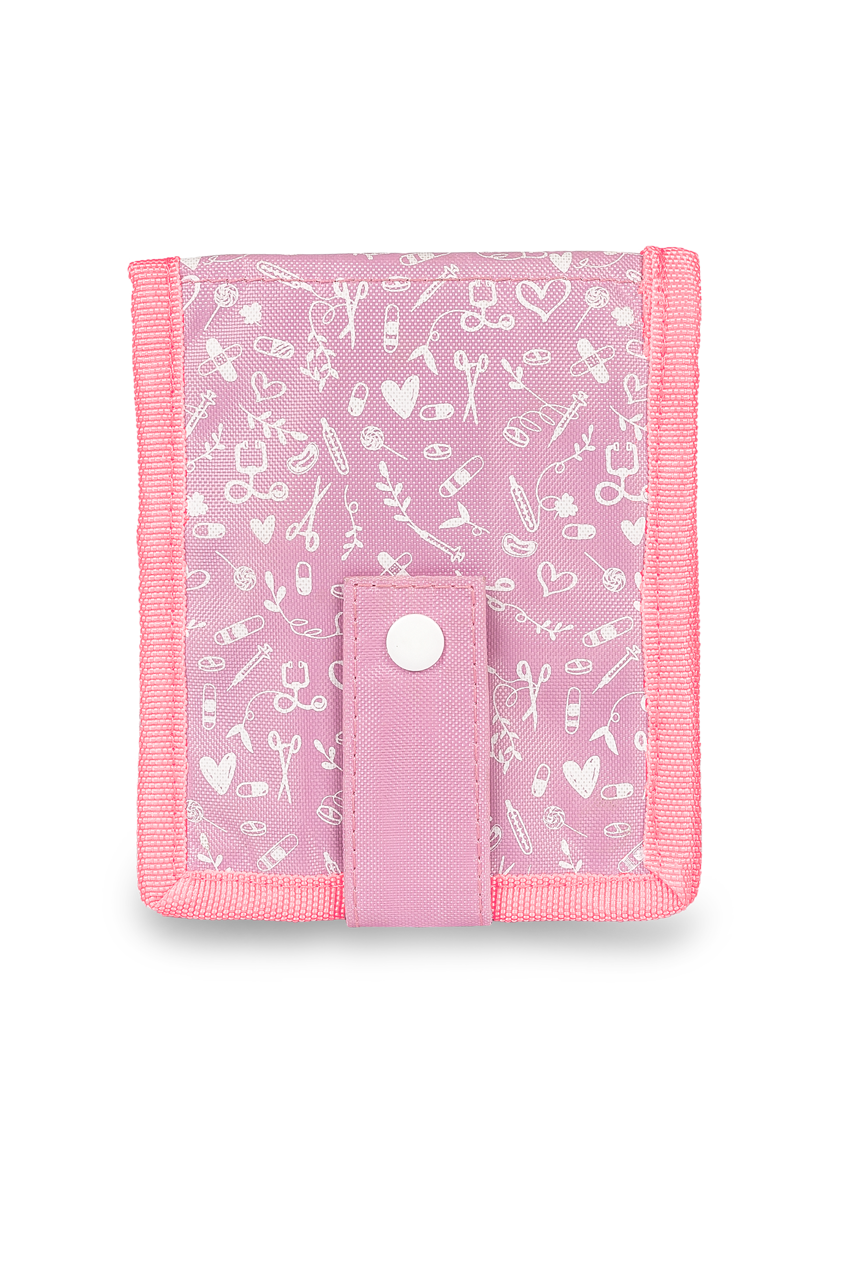 Enfermania Sweet organisateur de poche rose + porte-ciseaux