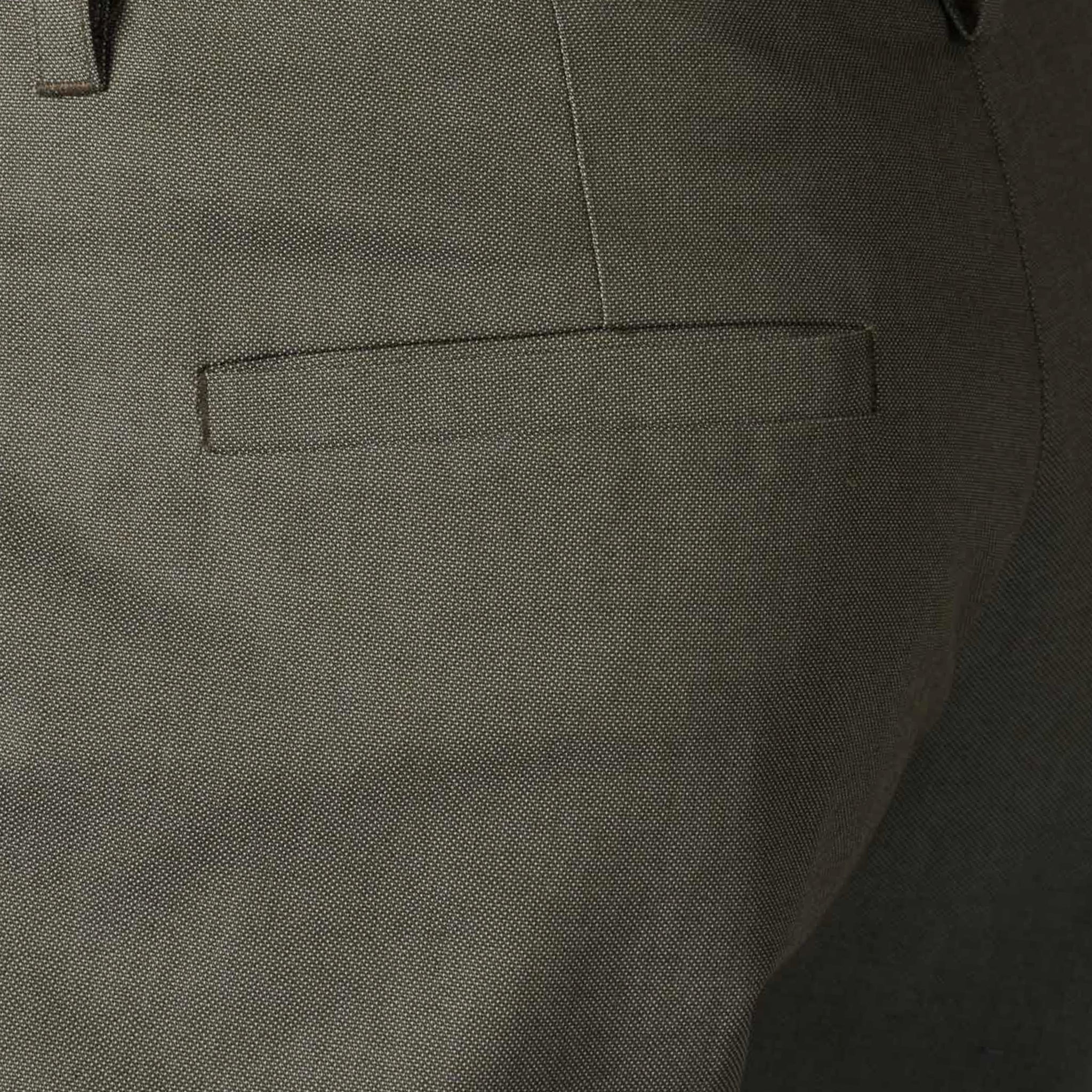 GARY'S pantalon chino homme noir slim stretch coton