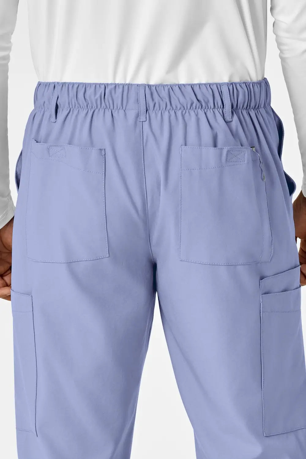Aelin Luca W123 pantalon de bloc bleu ciel microfibre