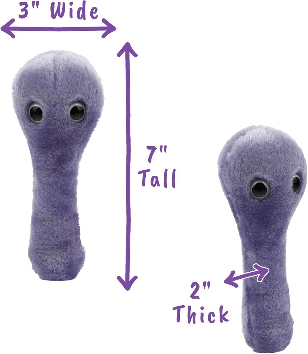 Giantmicrobes Clostridium Difficile peluche polyester
