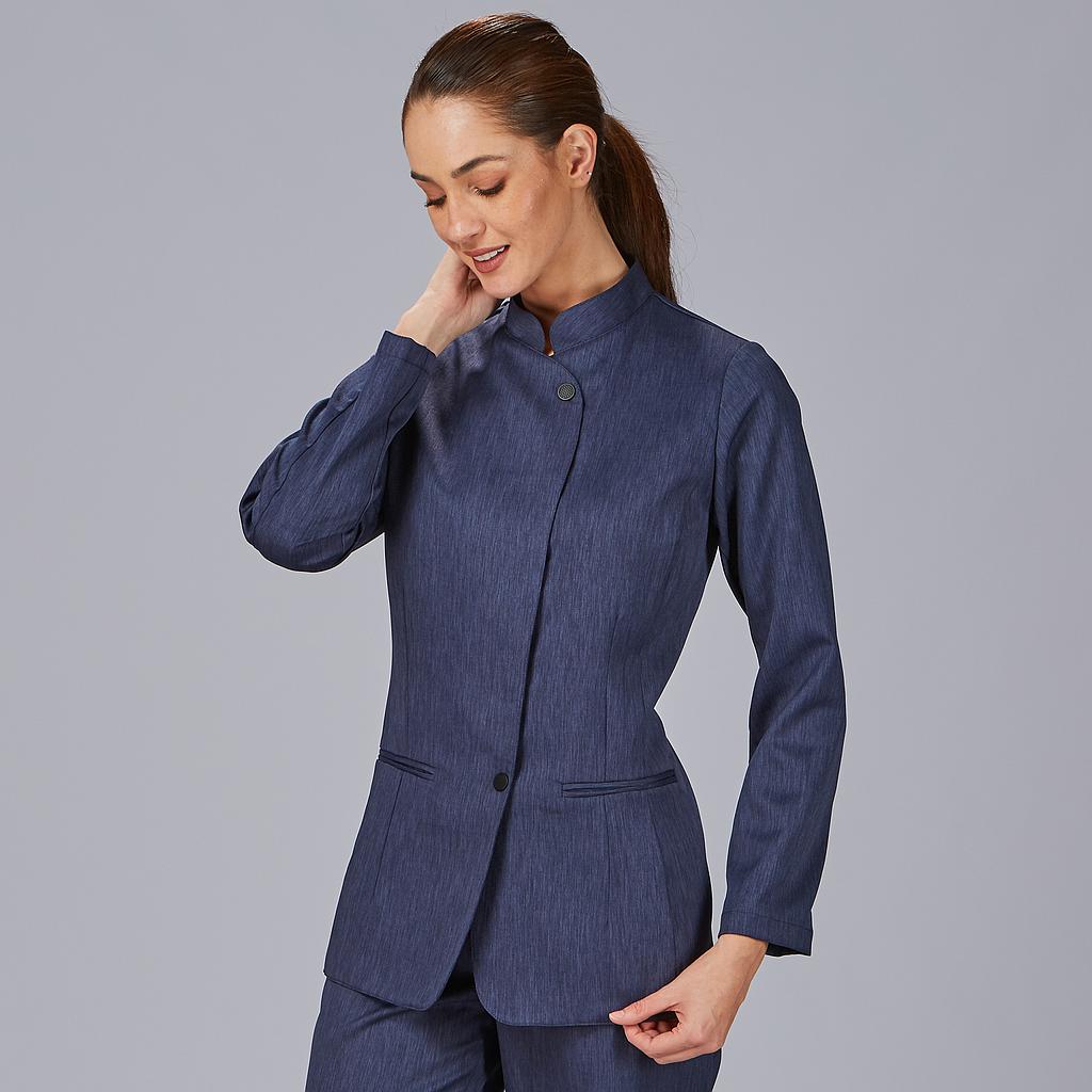 Gary's Jackets Veste Campos col mao marine femme