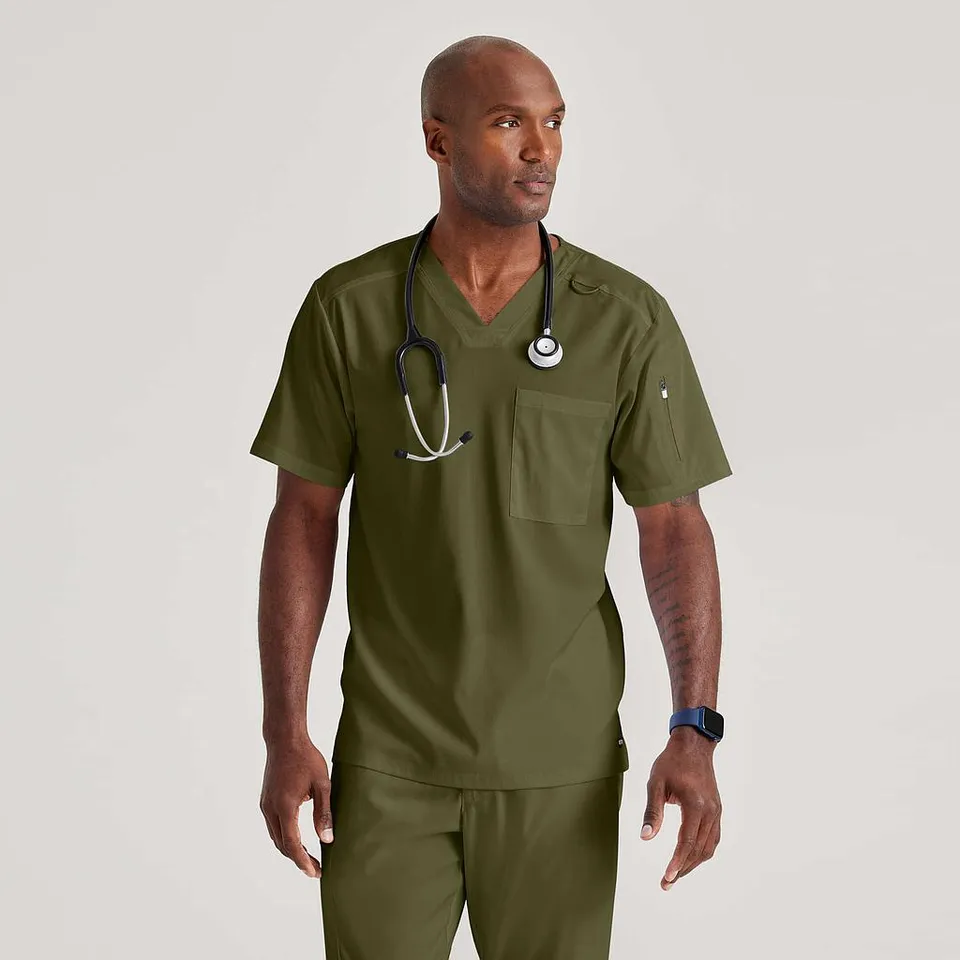 GARY'S Murphy Top Barco blouse médicale blanche 10